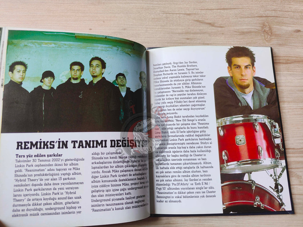 Linkin Park Biography Book 2007 HC 1st by Turkish Writer Book Turkey