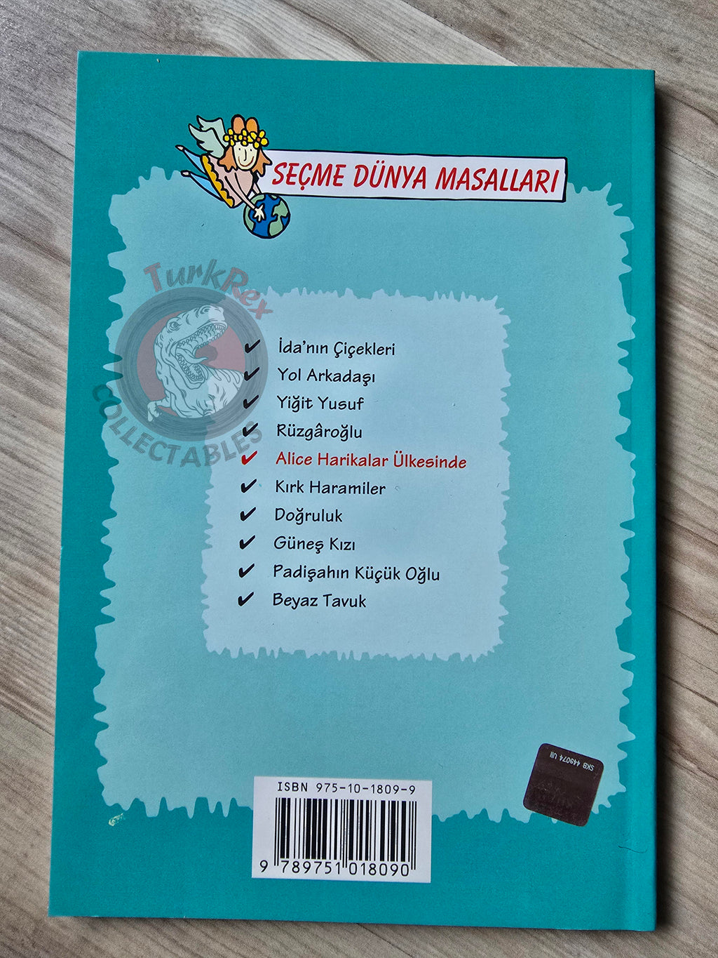 Lewis Carroll – Alice in Wonderland 2001 Turkish Book Turkey Illustrated