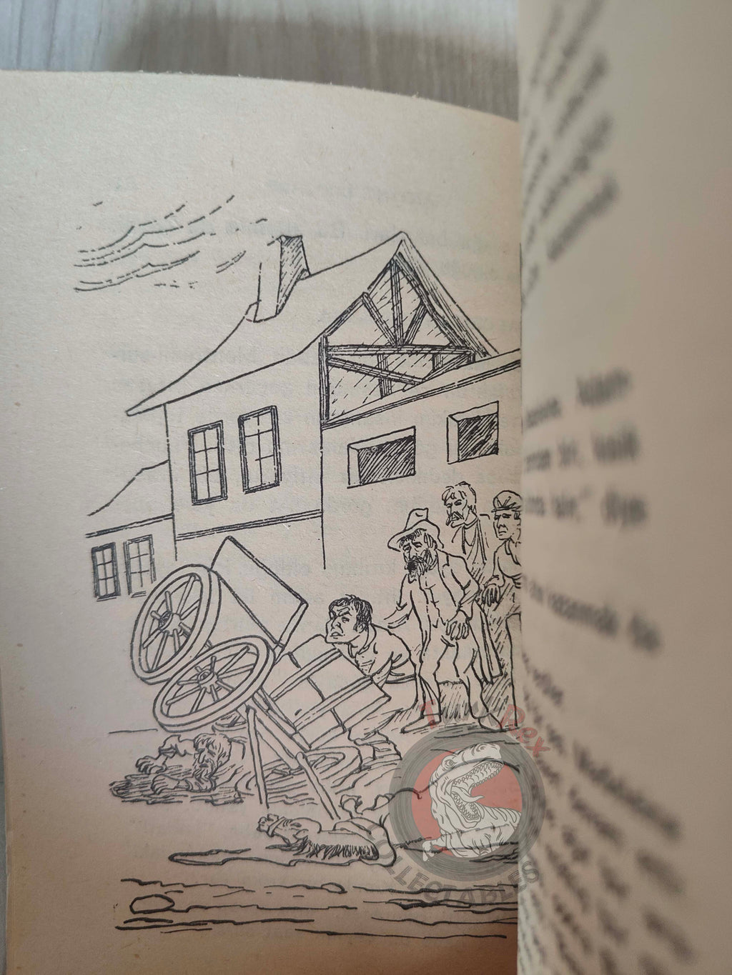 Victor Hugo –  Fantine and Her Daughter 1969 Illustrated Turkish Book Turkey