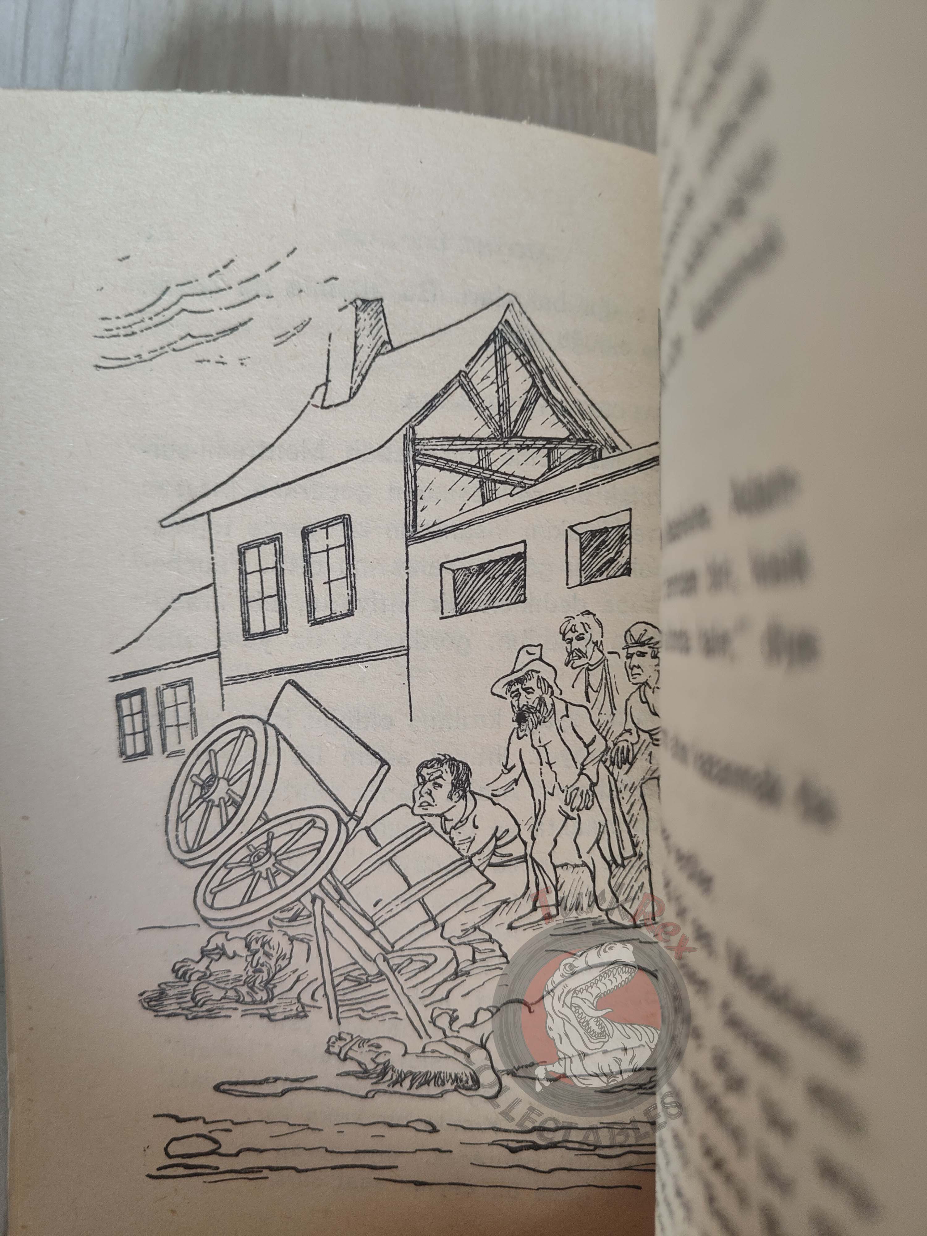 Victor Hugo –  Fantine and Her Daughter 1969 Illustrated Turkish Book Turkey