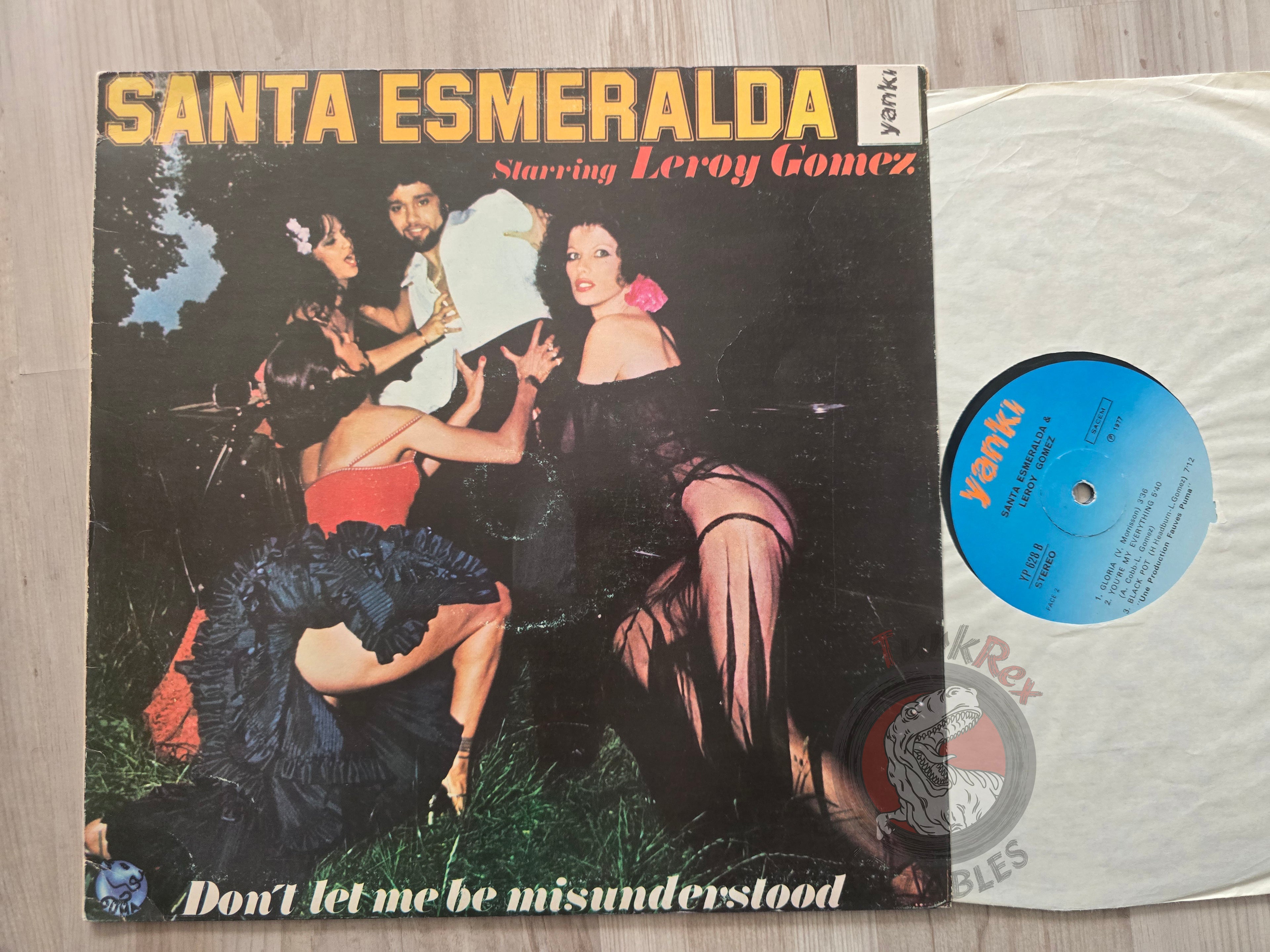 Santa Esmeralda Starring Leroy Gomez – Don't Let Me Be Misunderstood Turkish Pressing Vinyl Turkey Edition