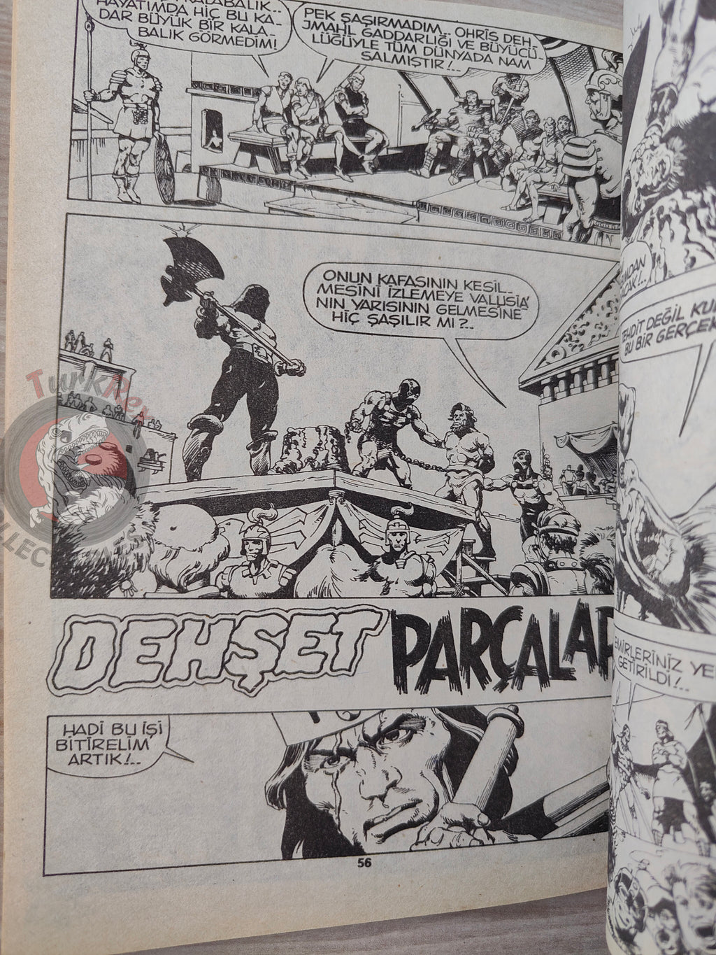 Conan ve Barbarlar #6 1994 Red Sonja & King Kull Turkish Comic Turkey