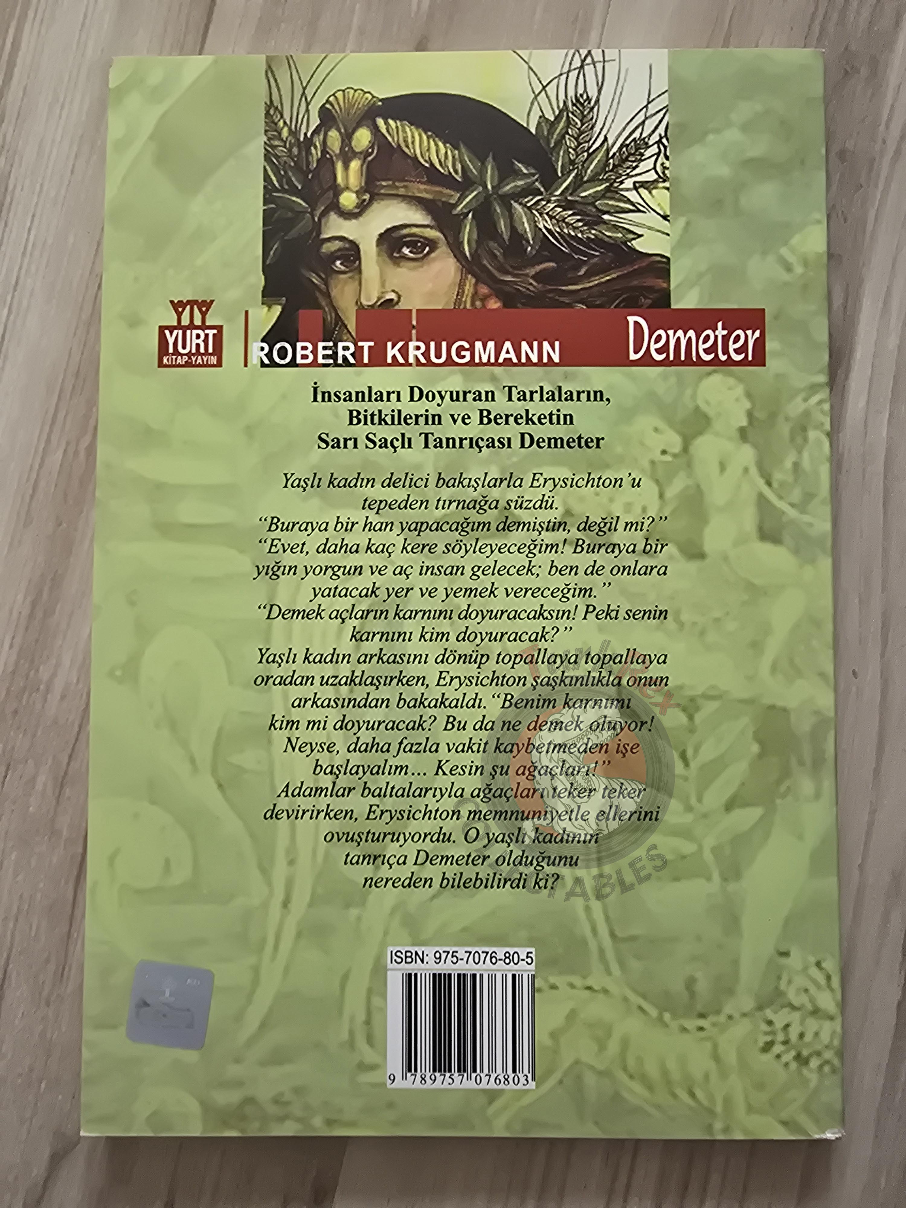 Demeter – Robert Krugmann 2003 Turkish Book Turkey Illustrated by Turkish Artist