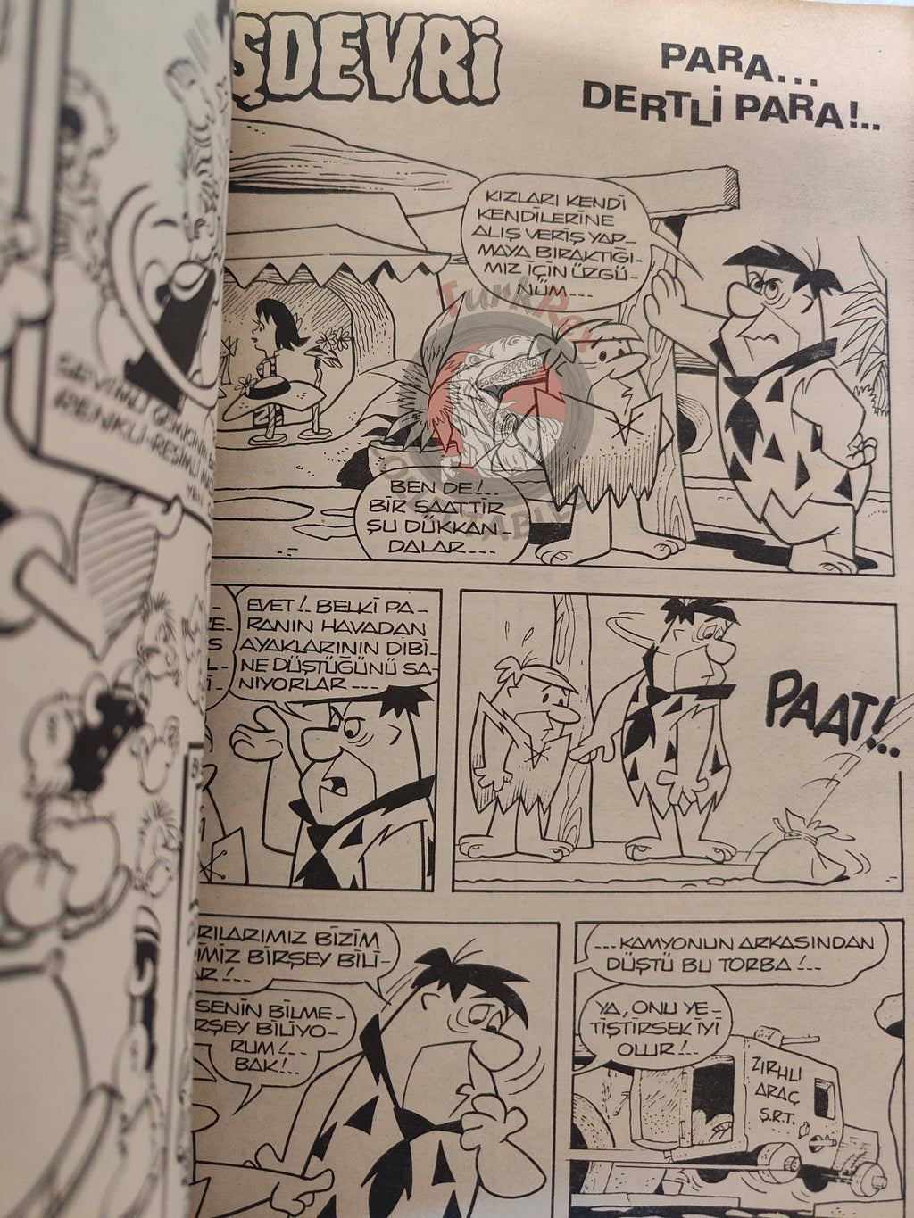 The Flintstones –  Altın Seri #11 80s Turkish Comic Turkey