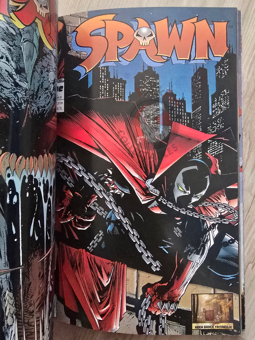 Spawn Volume #1 1999 Turkish Comic Turkey #1 to #11 Todd McFarlane
