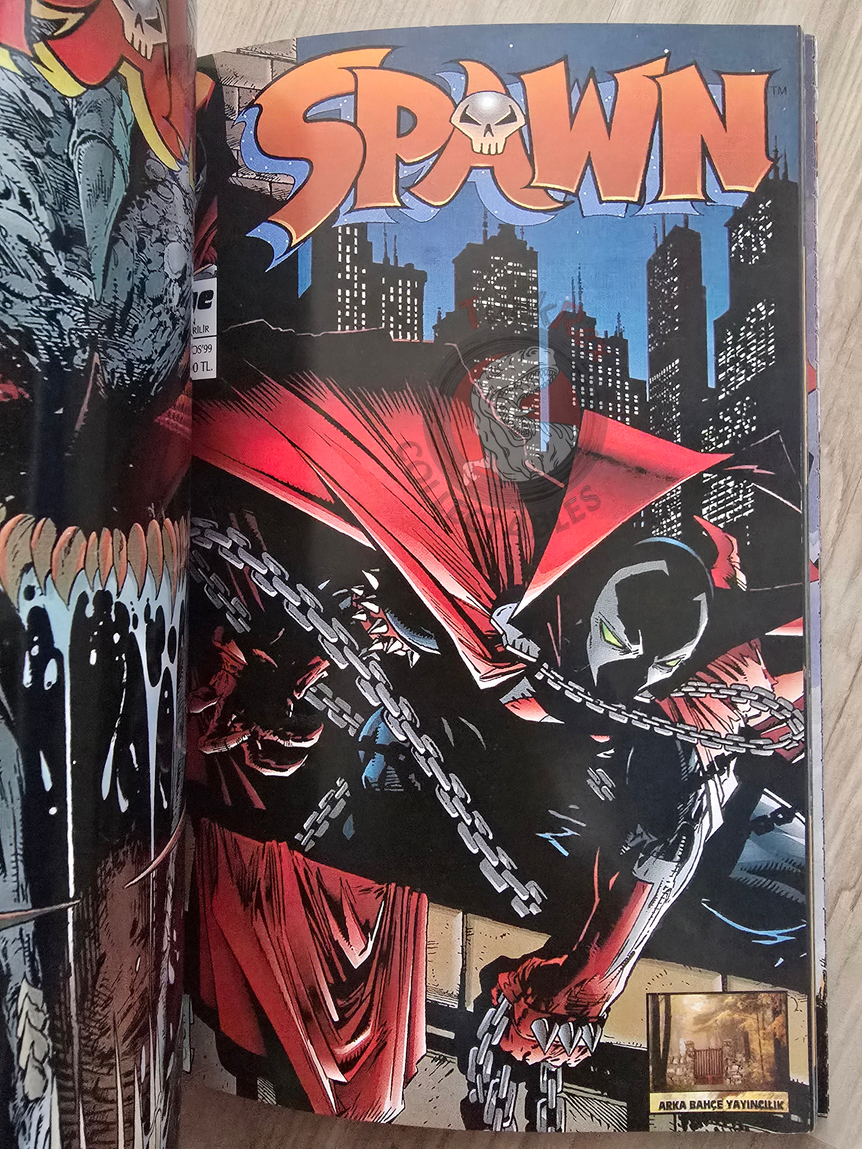 Spawn Volume #1 1999 Turkish Comic Turkey #1 to #11 Todd McFarlane