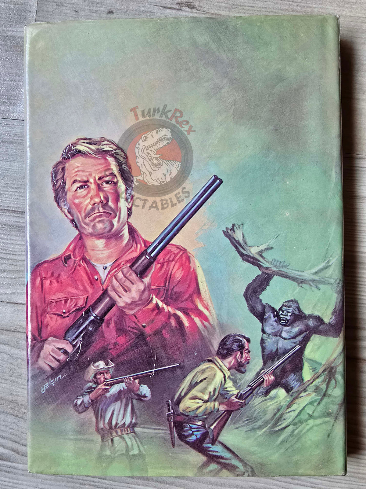 R. M. Ballantyne – Gorilla Hunters 1991 HC/DJ  Turkish Book Turkey Illustrated