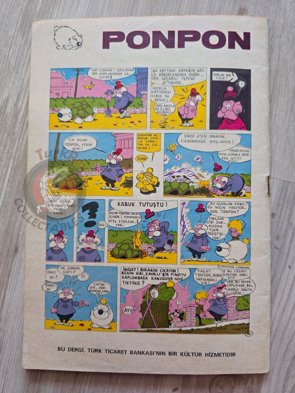 Çocuk Yuvası Magazine 1974 Sesame Street Dan Cooper Ric Hochet Turkish Comic Turkey