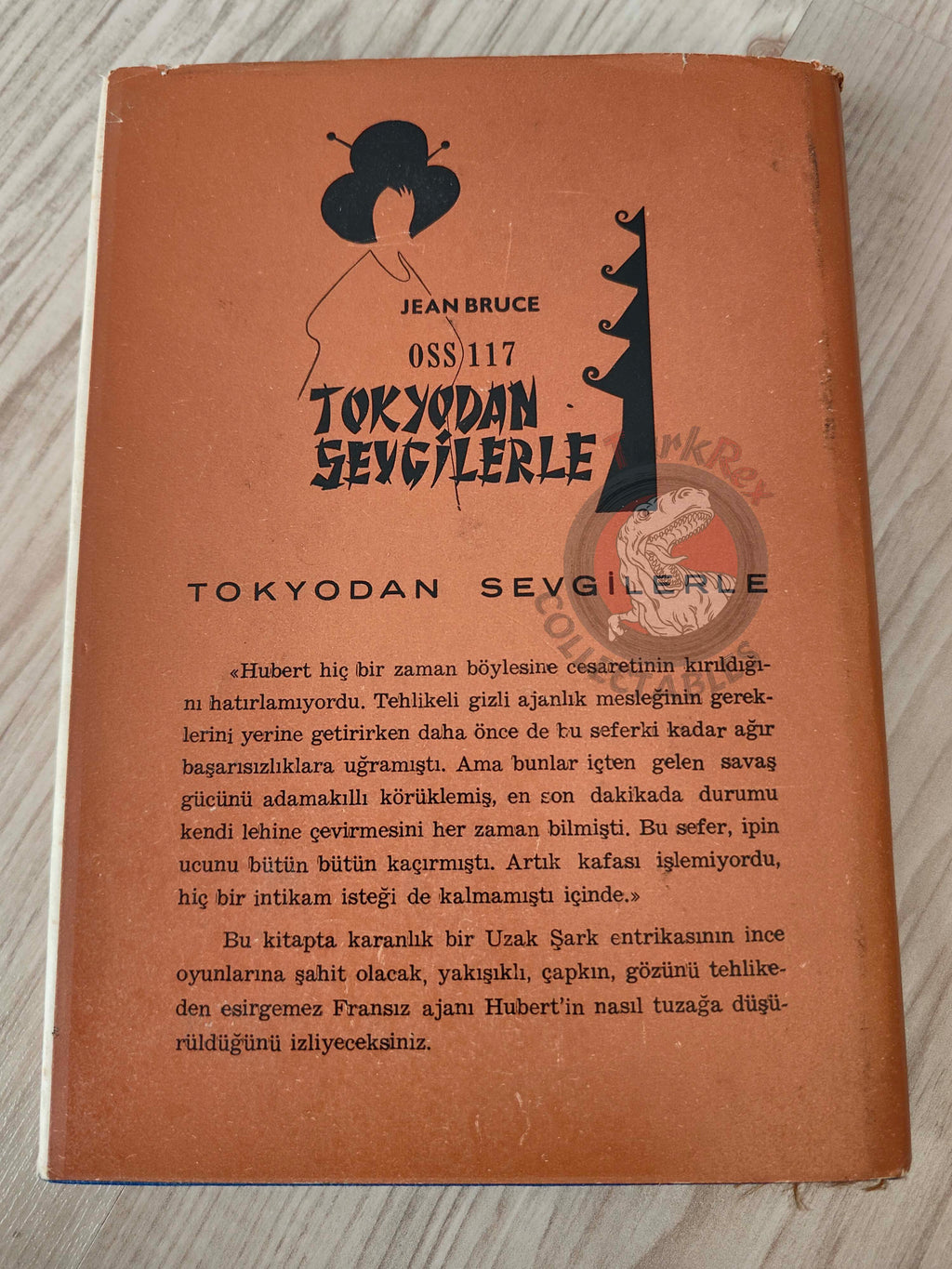 Lindsay Hardy – Dossier on Dumetrius 1965 1st HC/DJ Turkish Book Turkey