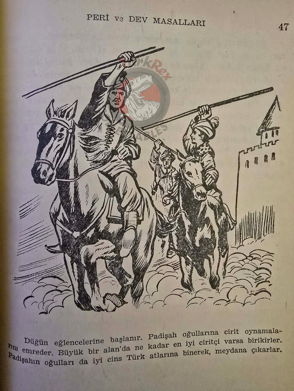 Enver Benhan Şapolyo – Fairy and Giant Tales 1966 Turkish Book Turkey Illustrated