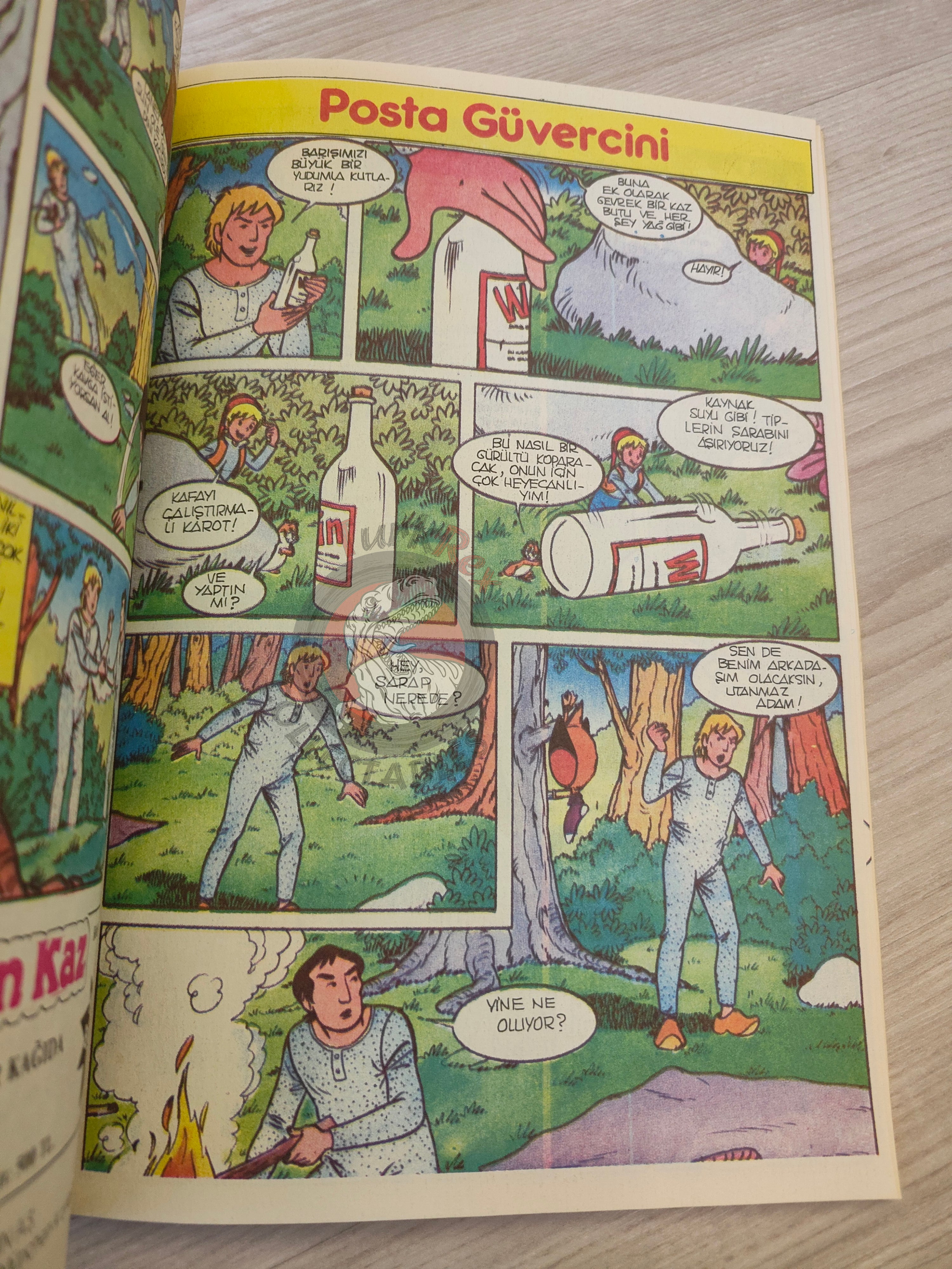 The Wonderful Adventures of Nils #6 1985 Turkish Comic Turkey Selma Lagerlöf
