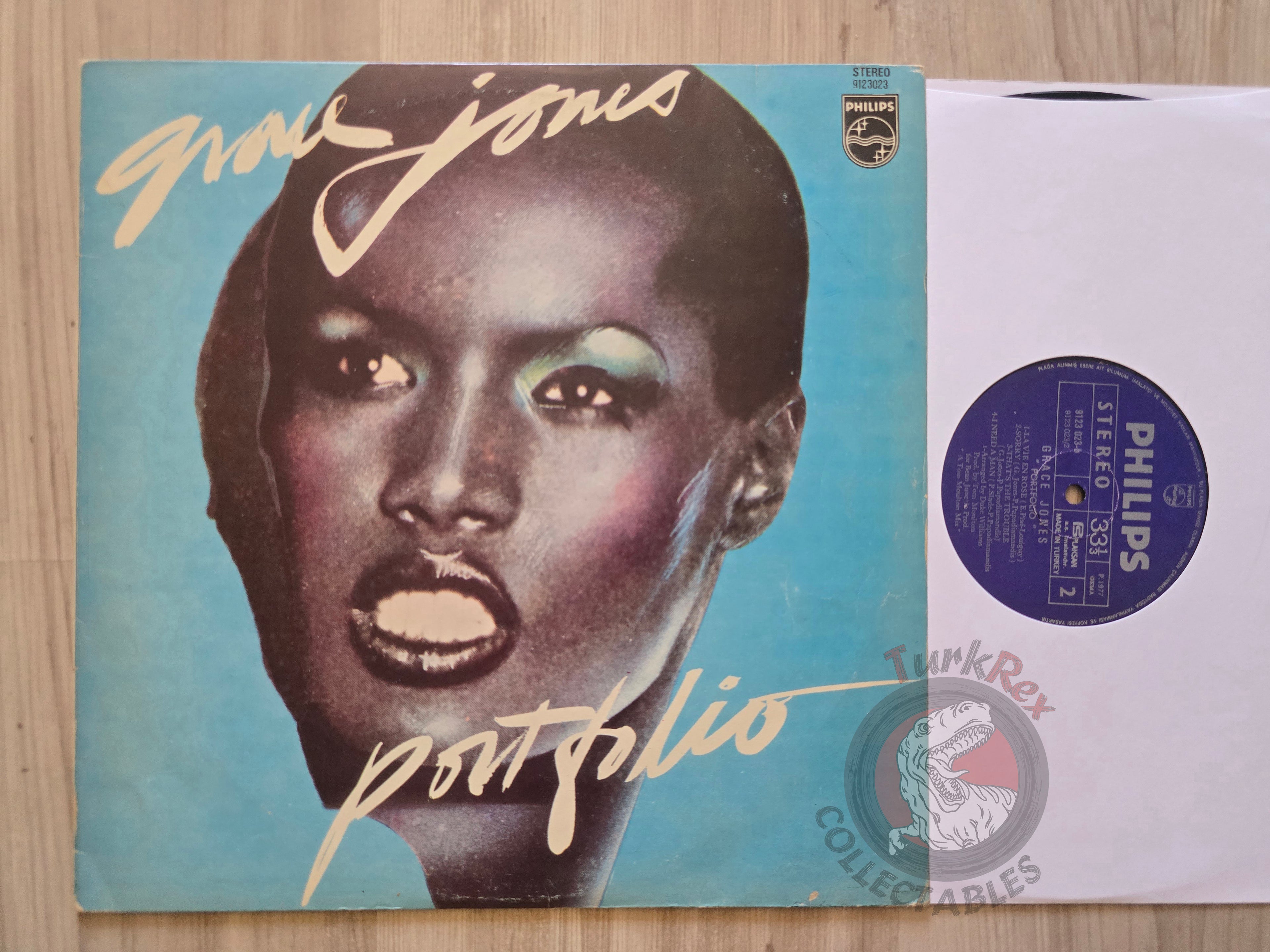 Grace Jones – Portfolio Turkish Pressing Vinyl Turkey Edition