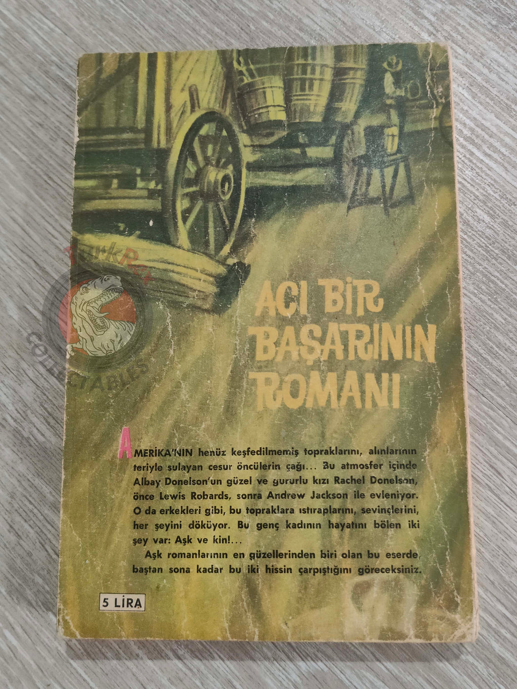 Irving Stone – The President’s Lady 1965 1st Turkish Book Turkey