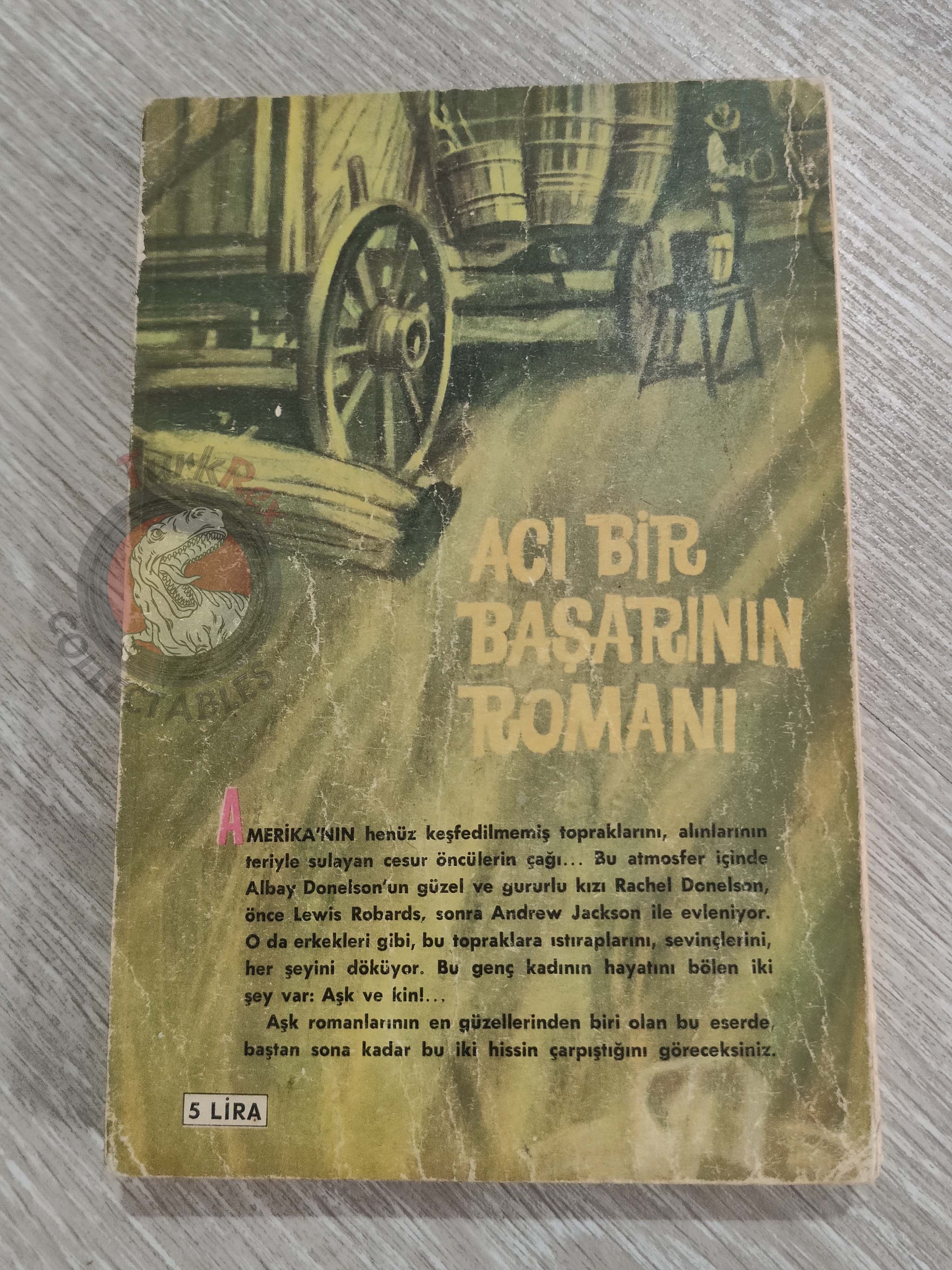 Irving Stone – The President’s Lady 1965 1st Turkish Book Turkey