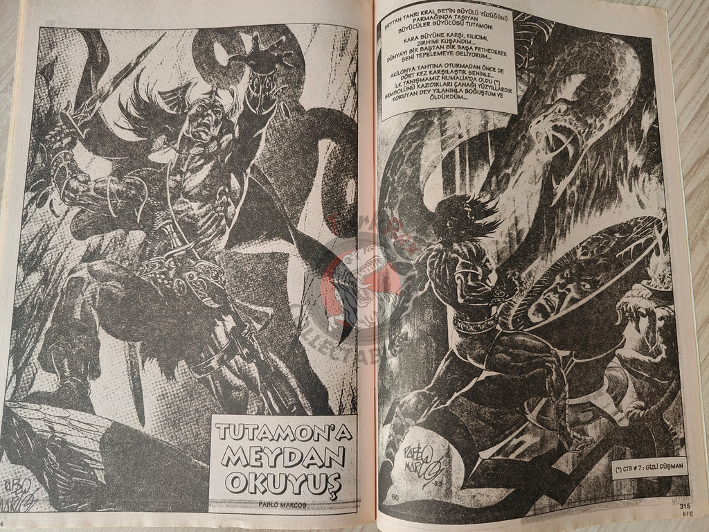 Conan The Barbarian #5 2001 Turkish Comic Turkey #72 #73 #74
