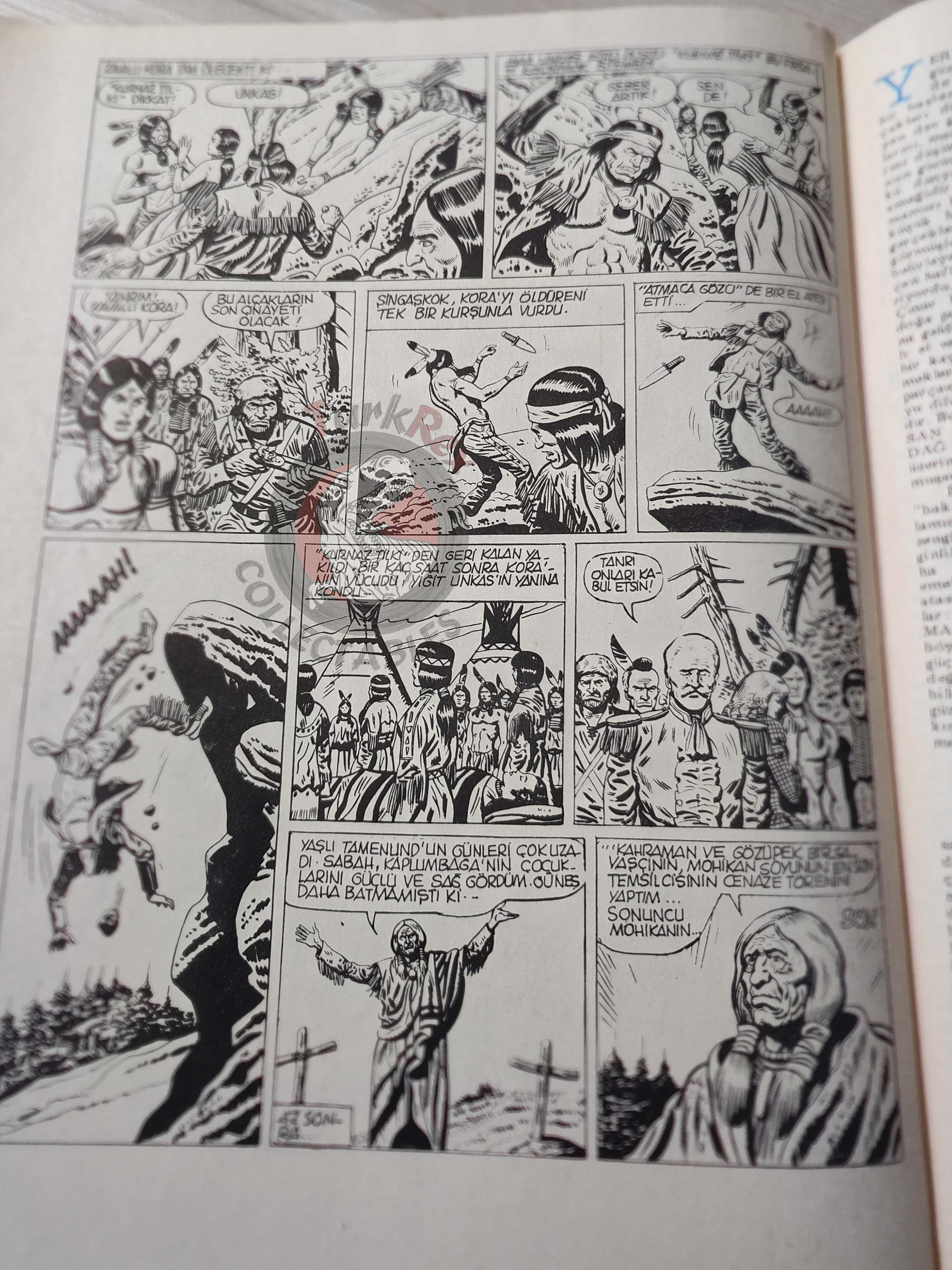 Milliyet Çocuk #27 1979 Turkish Comic Turkey Joyas Literarias Juveniles #12 Fenimore Cooper