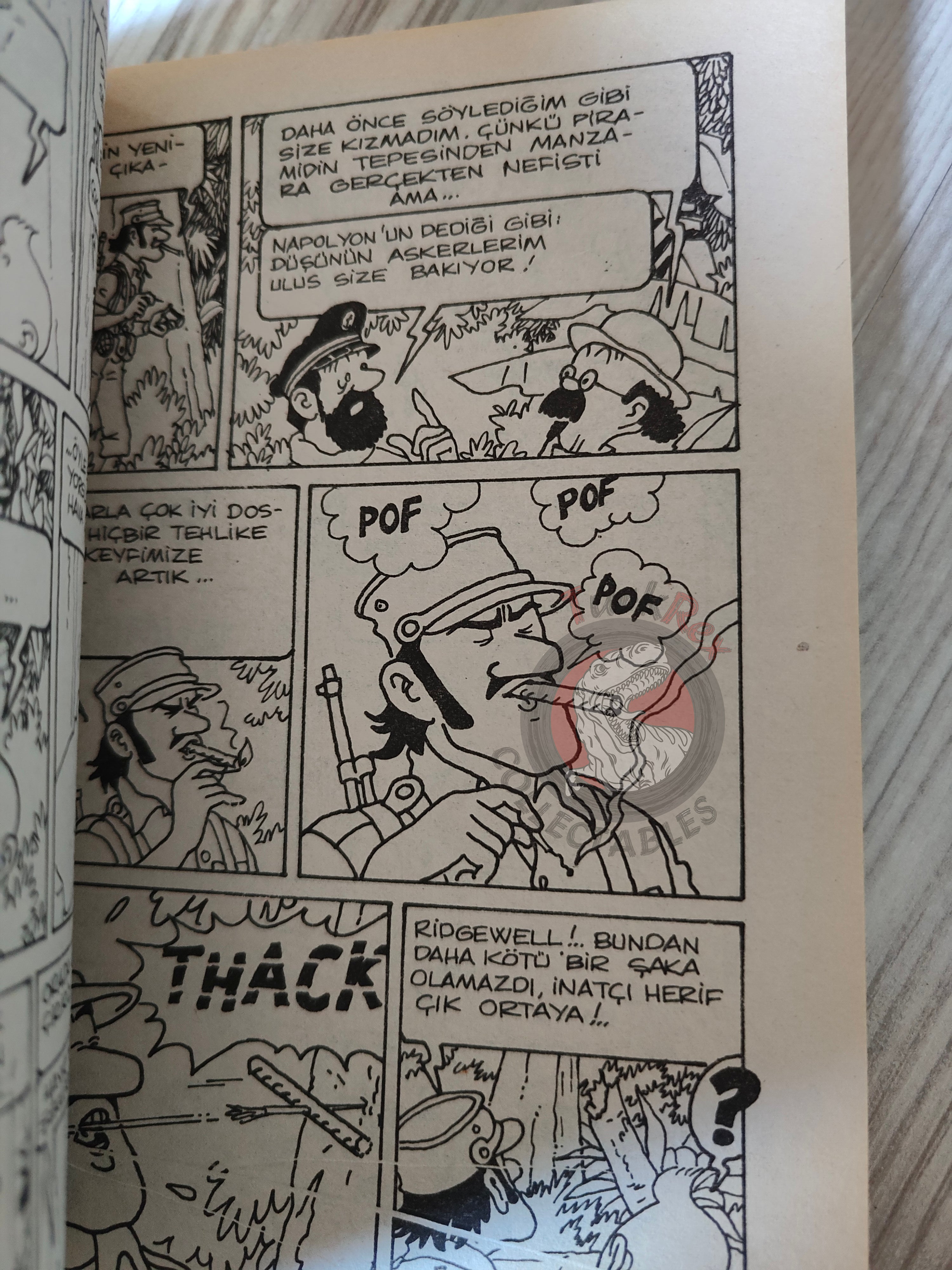 Tintin – Tintin and the Picaros mid 1980s Turkish Edition Comic Turkey 1