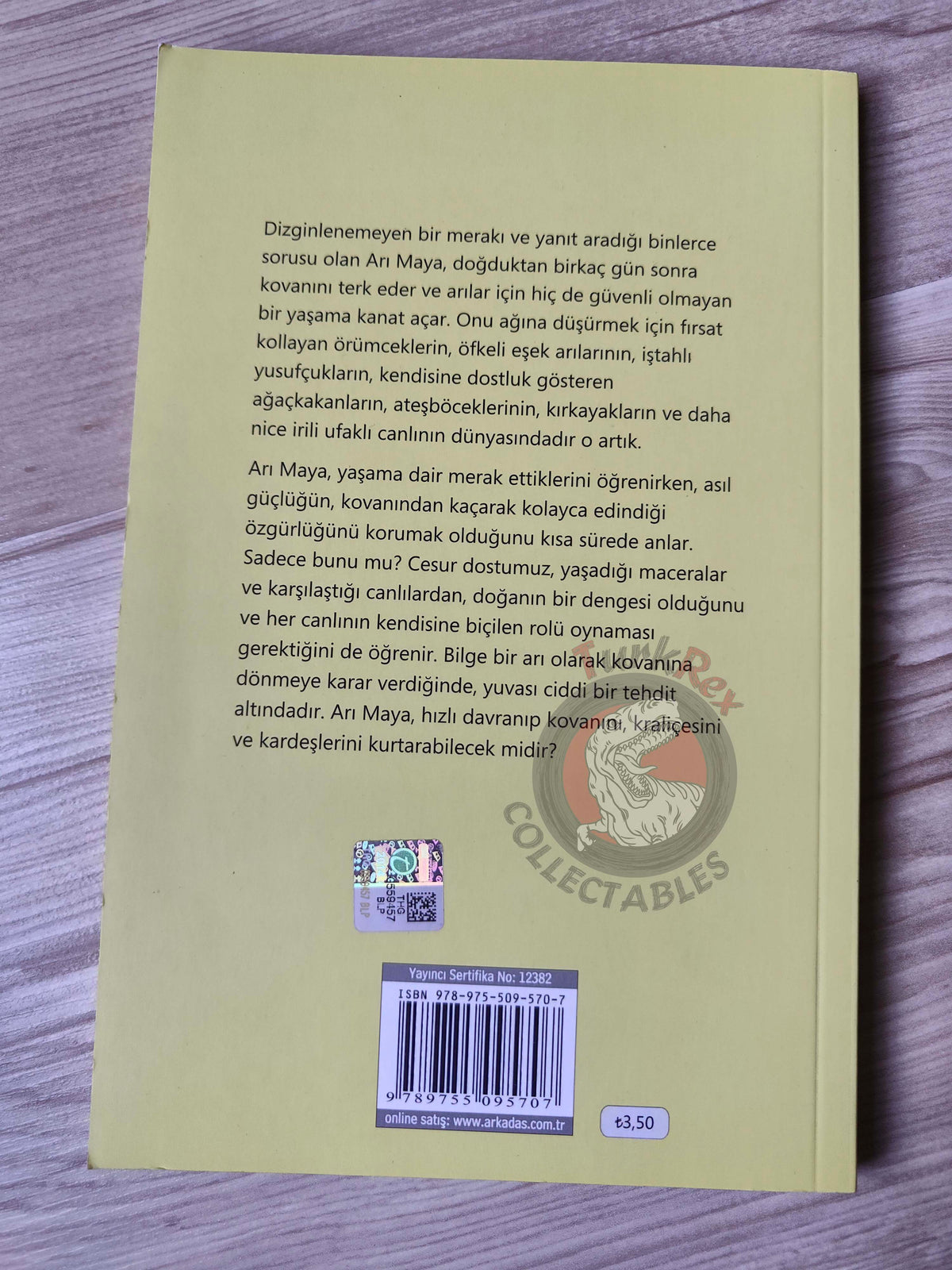 Waldemar Bonsels – Maya the Bee 2013 Turkish Book Turkey Illustrated