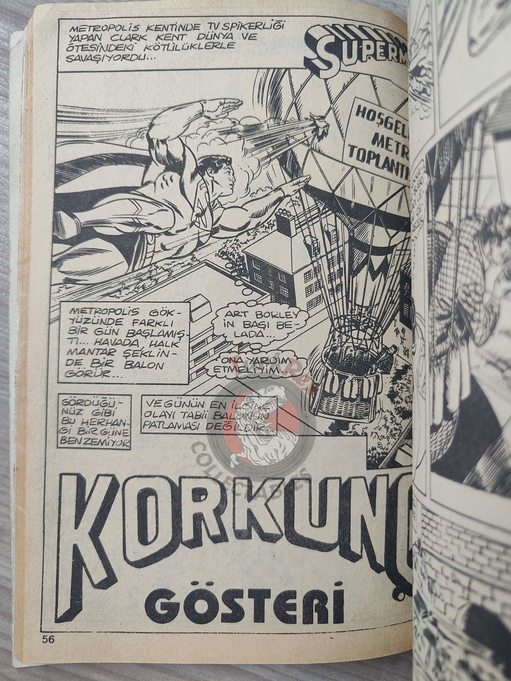 Superman Vol #18 1980s Turkish Comic Turkey #350 #351 #285 Action Comics #510 #512