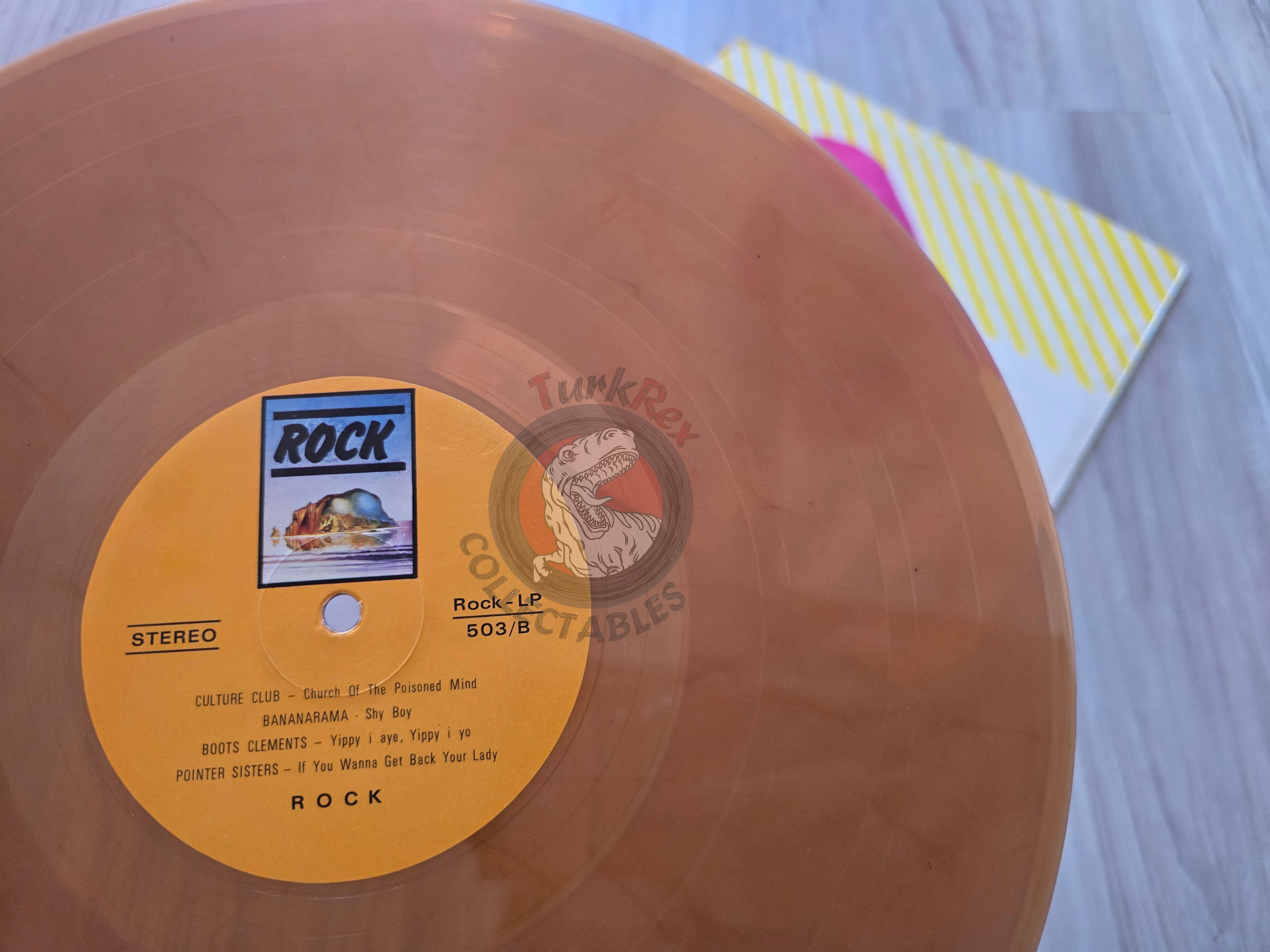 Various – Rock Disco Turkish Pressing Colored Vinyl Turkey Edition Prince