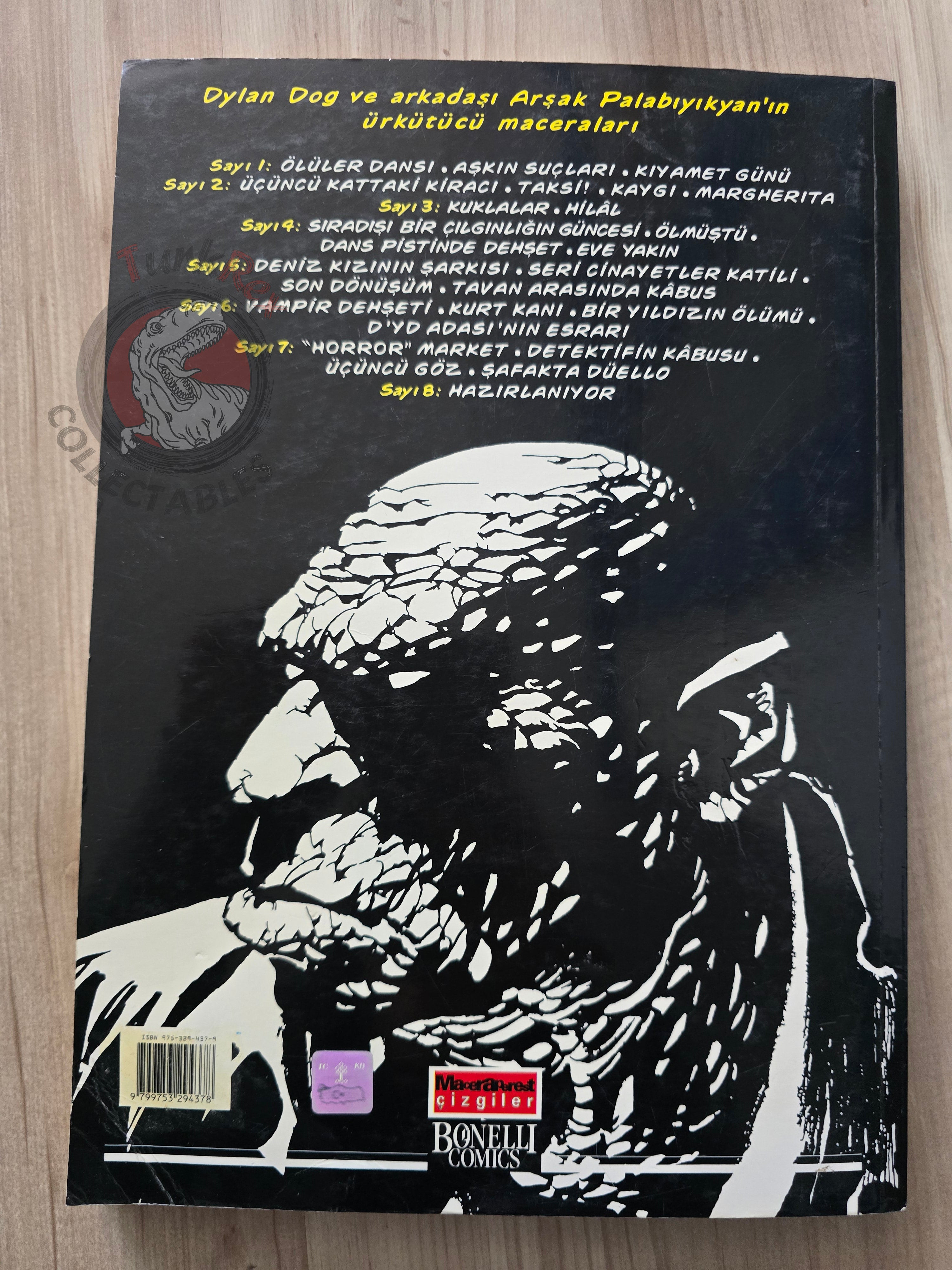 Dylan Dog Gigante #7 2004 Turkish Comic Turkey Horror Market