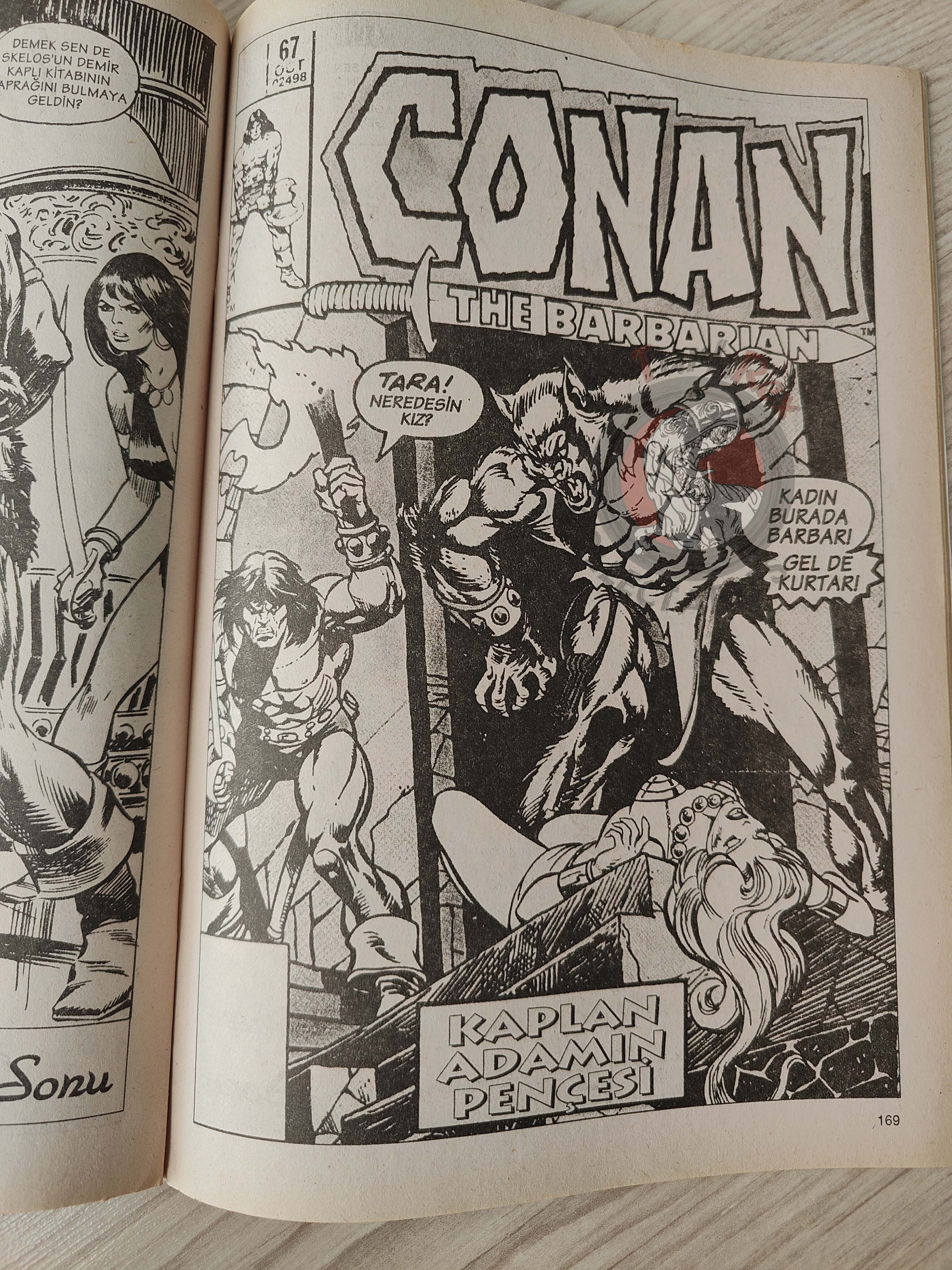 Conan The Barbarian #3 2001 Turkish Comic Turkey #65 #66 #67 #68