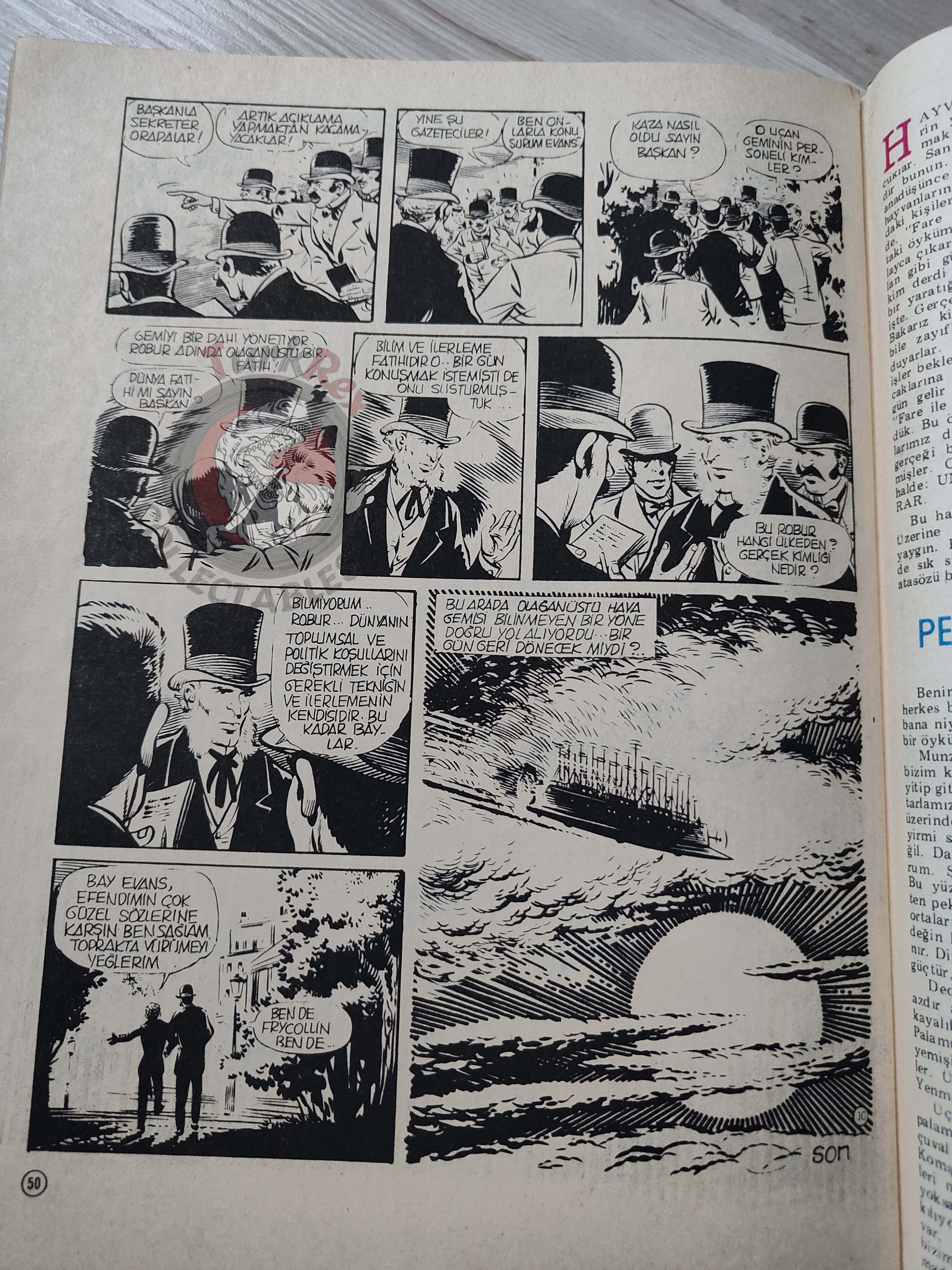 Milliyet Çocuk #35 1979 Turkish Comic Turkey Joyas Literarias Juveniles #113 Jules Verne