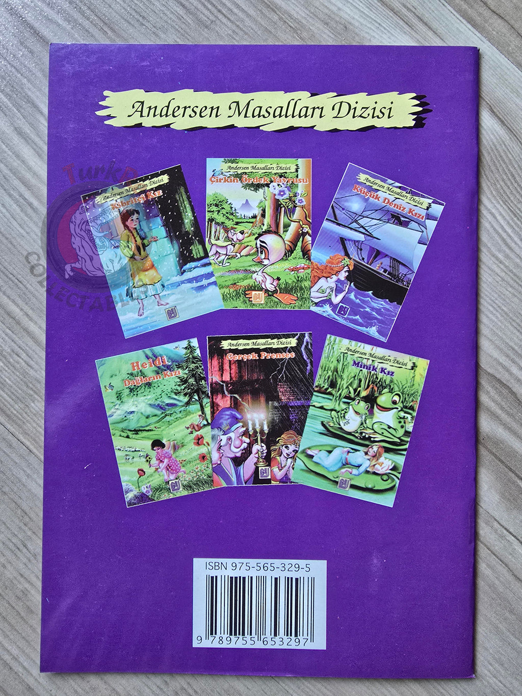 Hans Christian Andersen – The Little Mermaid 2003 Turkish Book Turkey Illustrated