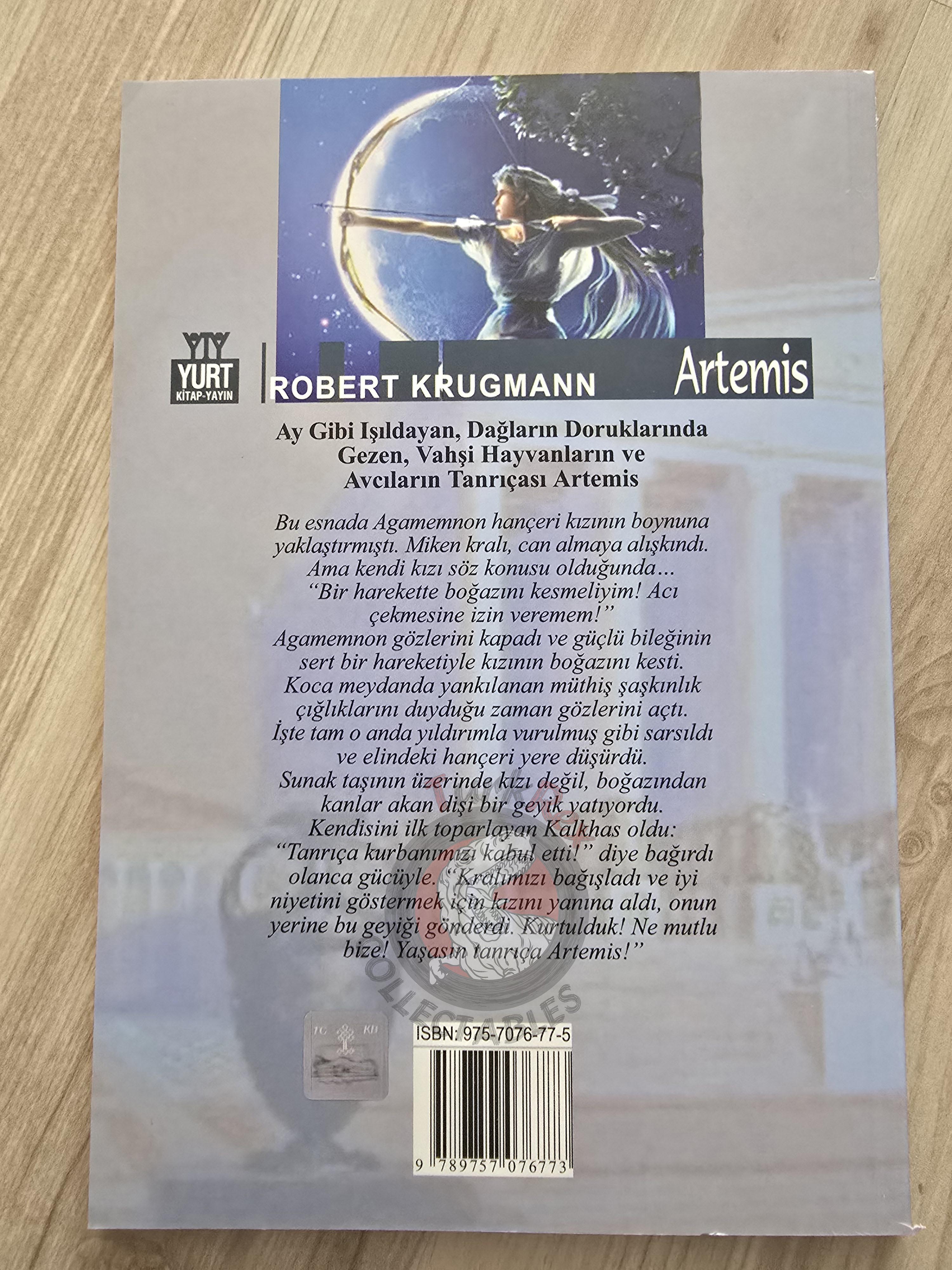 Artemis – Robert Krugmann 2003 Turkish Book Turkey Illustrated by Turkish Artist