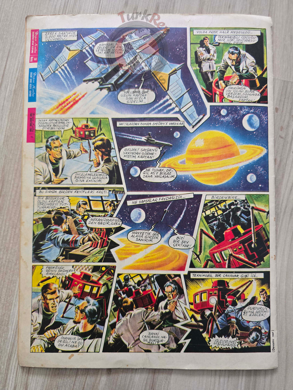 Doğan Kardeş 1969 Magazine #118 Turkish Comic Turkey Zero X, Dennis the Menace