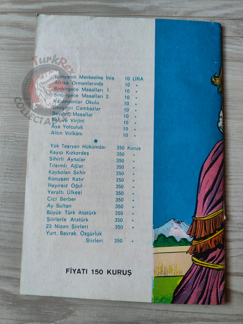 Grimm Brothers – The Frog Prince 1975 Turkish Book Turkey Illustrated