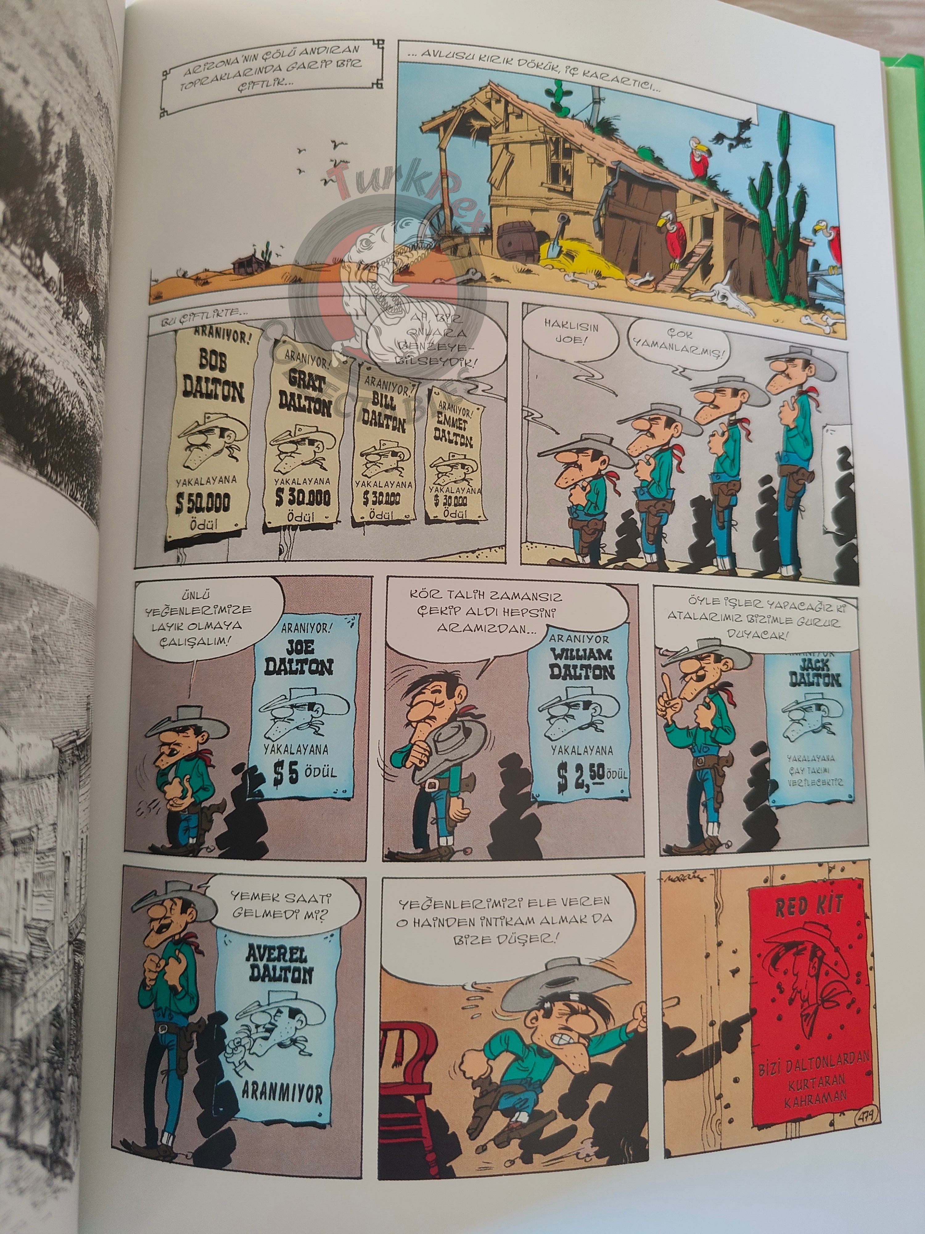 Lucky Luke – L'integrale #4 Turkish Comic Turkey Alerte aux Pieds-Bleus