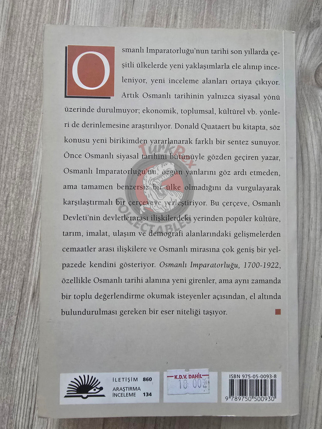 Donald Quataert – The Ottoman Empire 1700–1922 Turkish Book Turkey