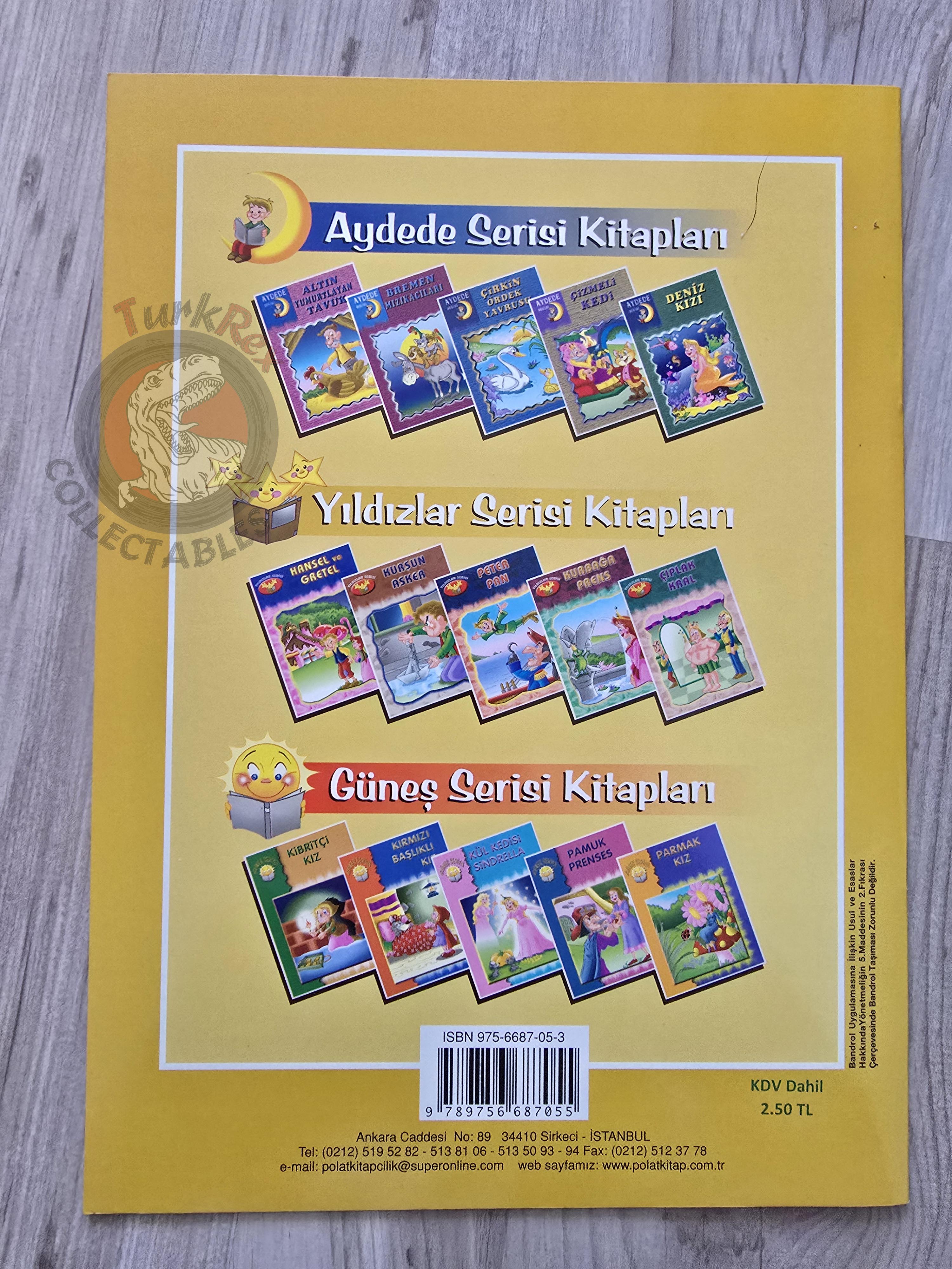 Hans Christian Andersen – The Little Mermaid 2003 Turkish Book Turkey Illustrated 1