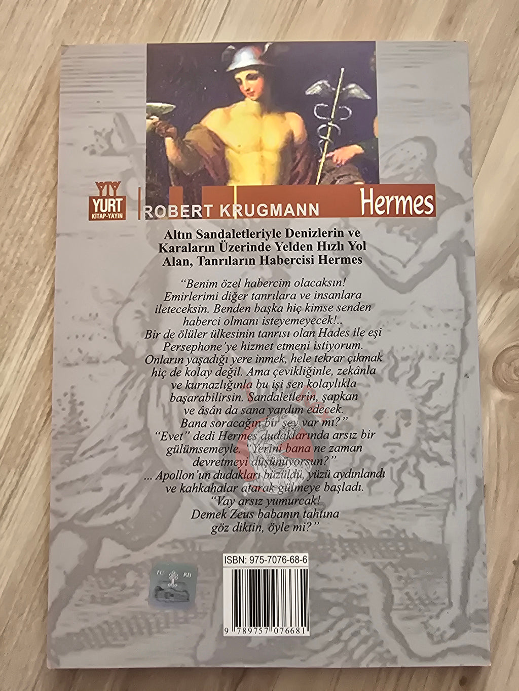 Hermes – Robert Krugmann 2003 Turkish Book Turkey Illustrated by Turkish Artist