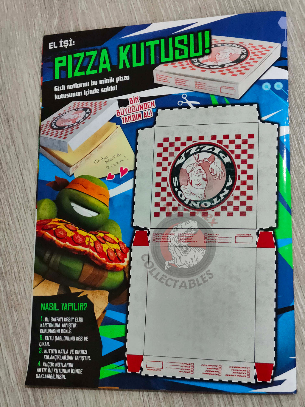 Teenage Mutant Ninja Turtles Magazine 2018 Turkish Comic Turkey TMNT