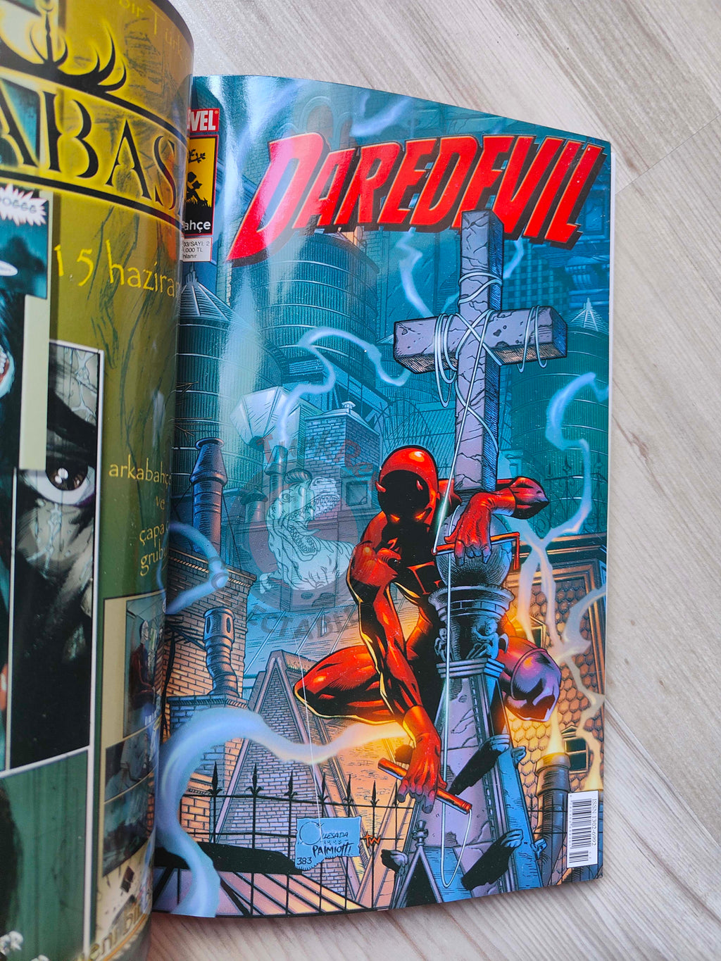 Daredevil Volume #1 Turkish Comic Turkey Marvel Knights #1–6