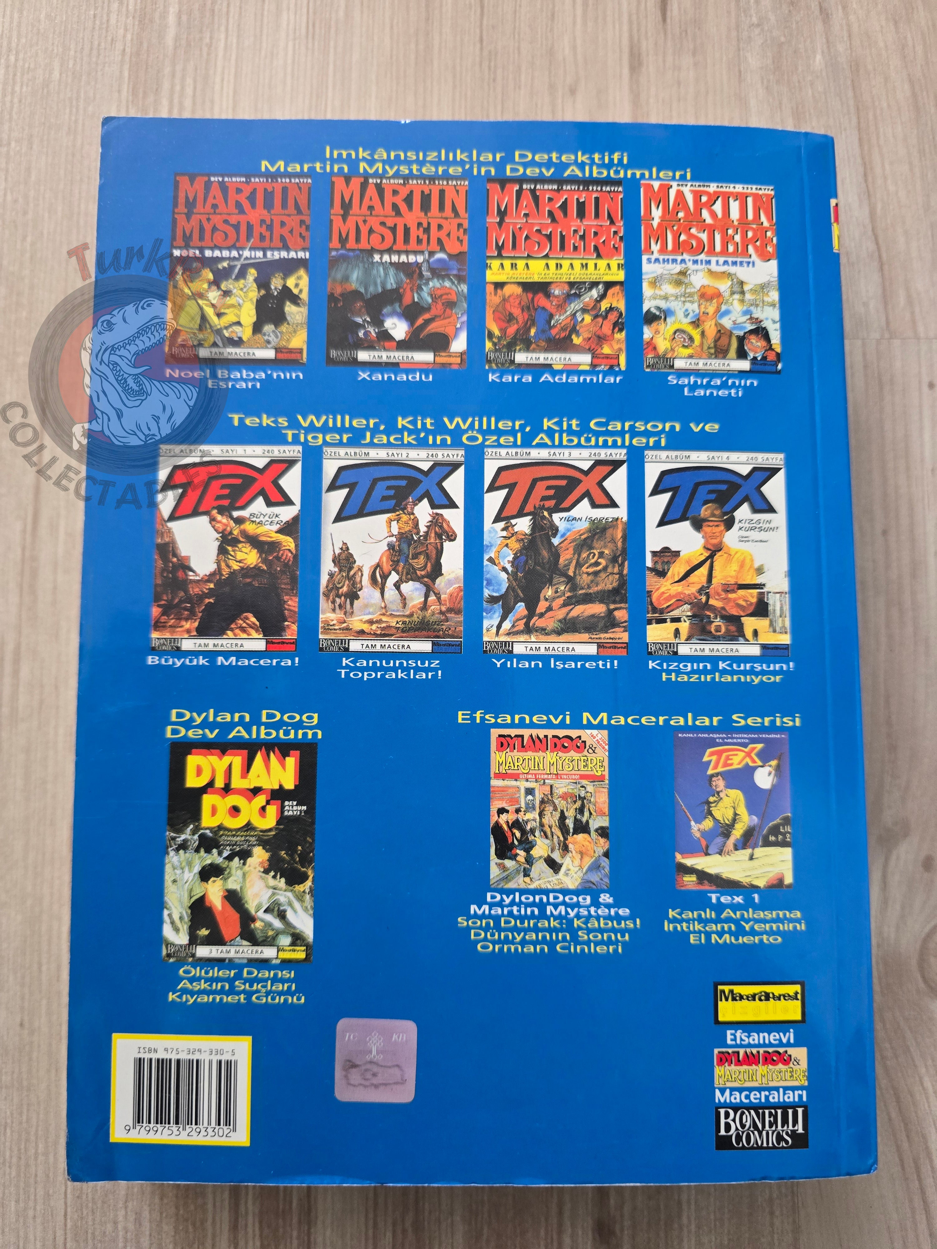 Dylan Dog & Martin Mystere 2004 Turkish Comic Turkey Ultima Fermata: L’Incubo!
