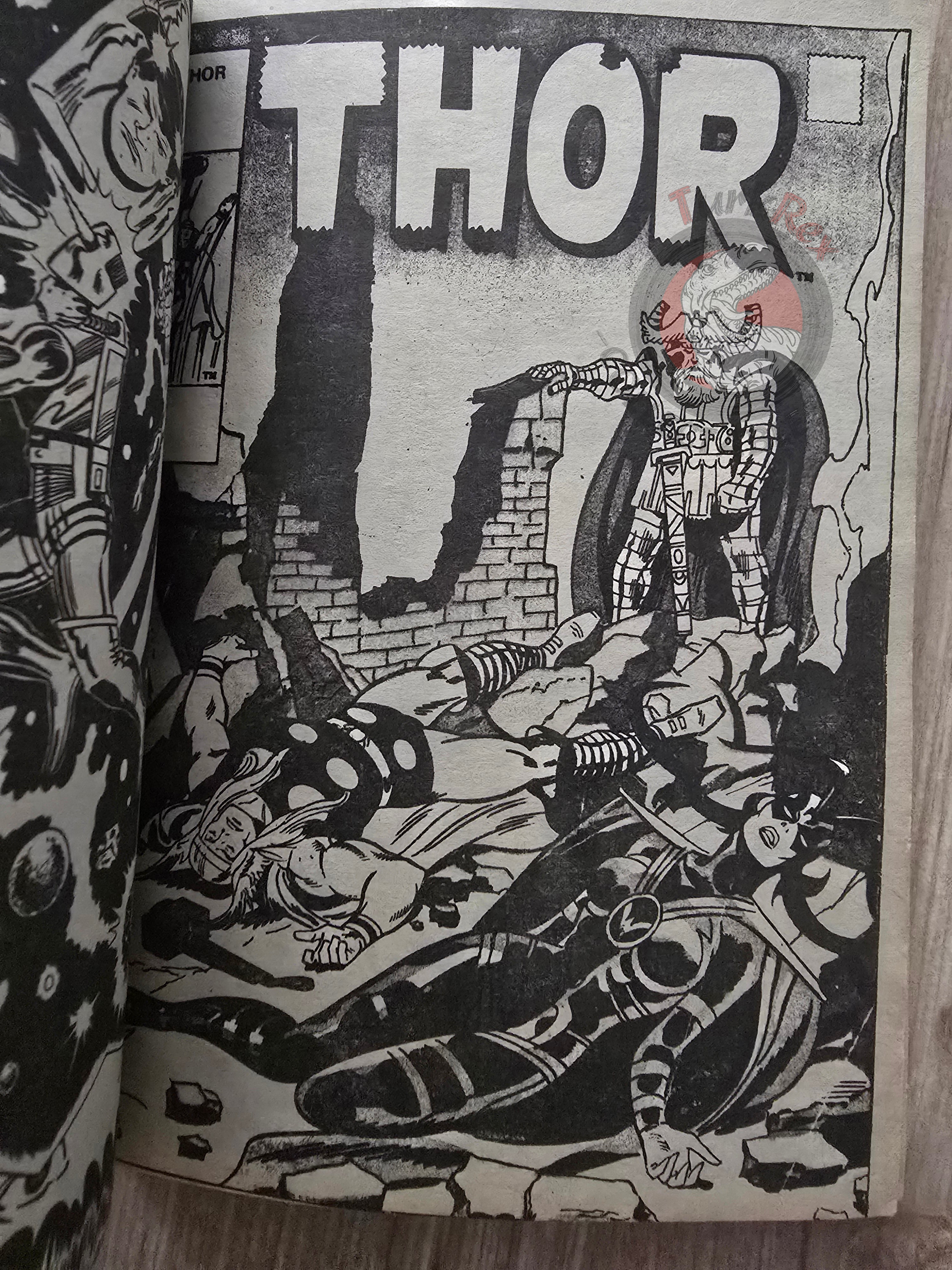 Thor Vol #3 1987 Turkish Comic Turkey The Mighty Thor #197–204 cover #195