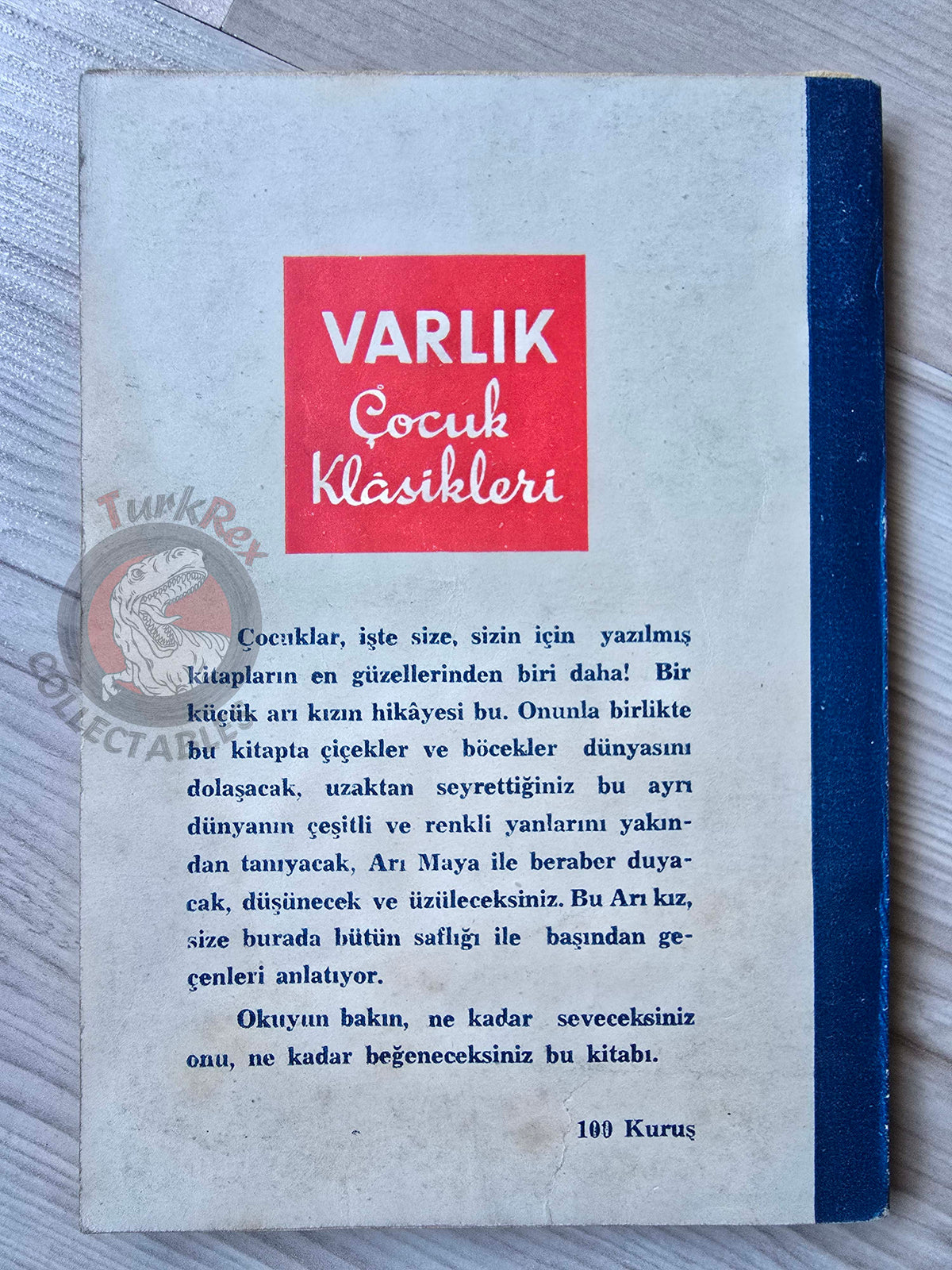 Waldemar Bonsels – Maya the Bee 1954 Turkish Book Turkey Illustrated
