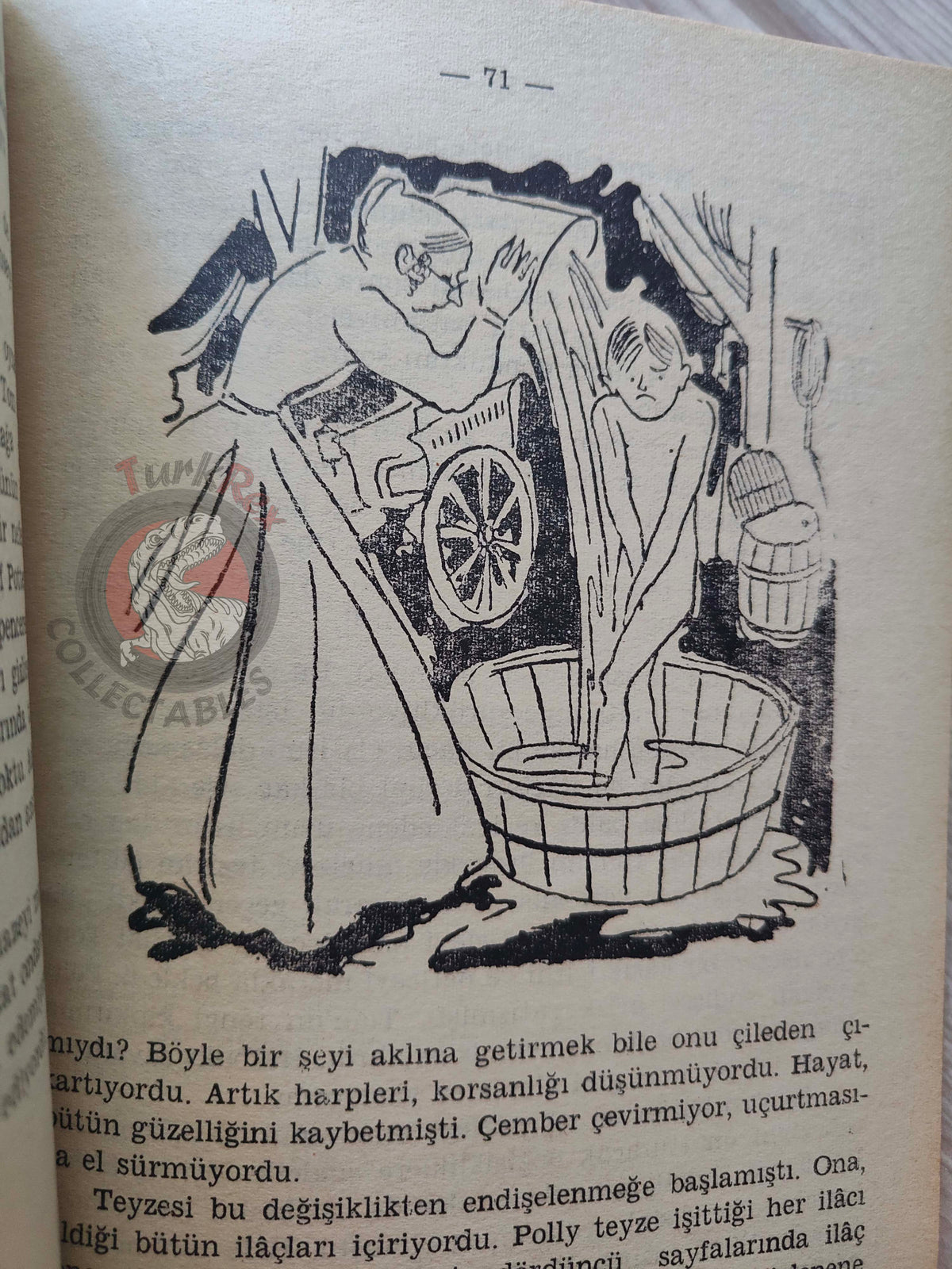 Mark Twain – Tom Sawyer 1971 Turkish Book Turkey Illustrated