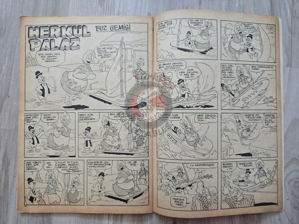 Çocuk Yuvası Magazine 1964 Little Audrey Chilly Willy Turkish Comic Turkey