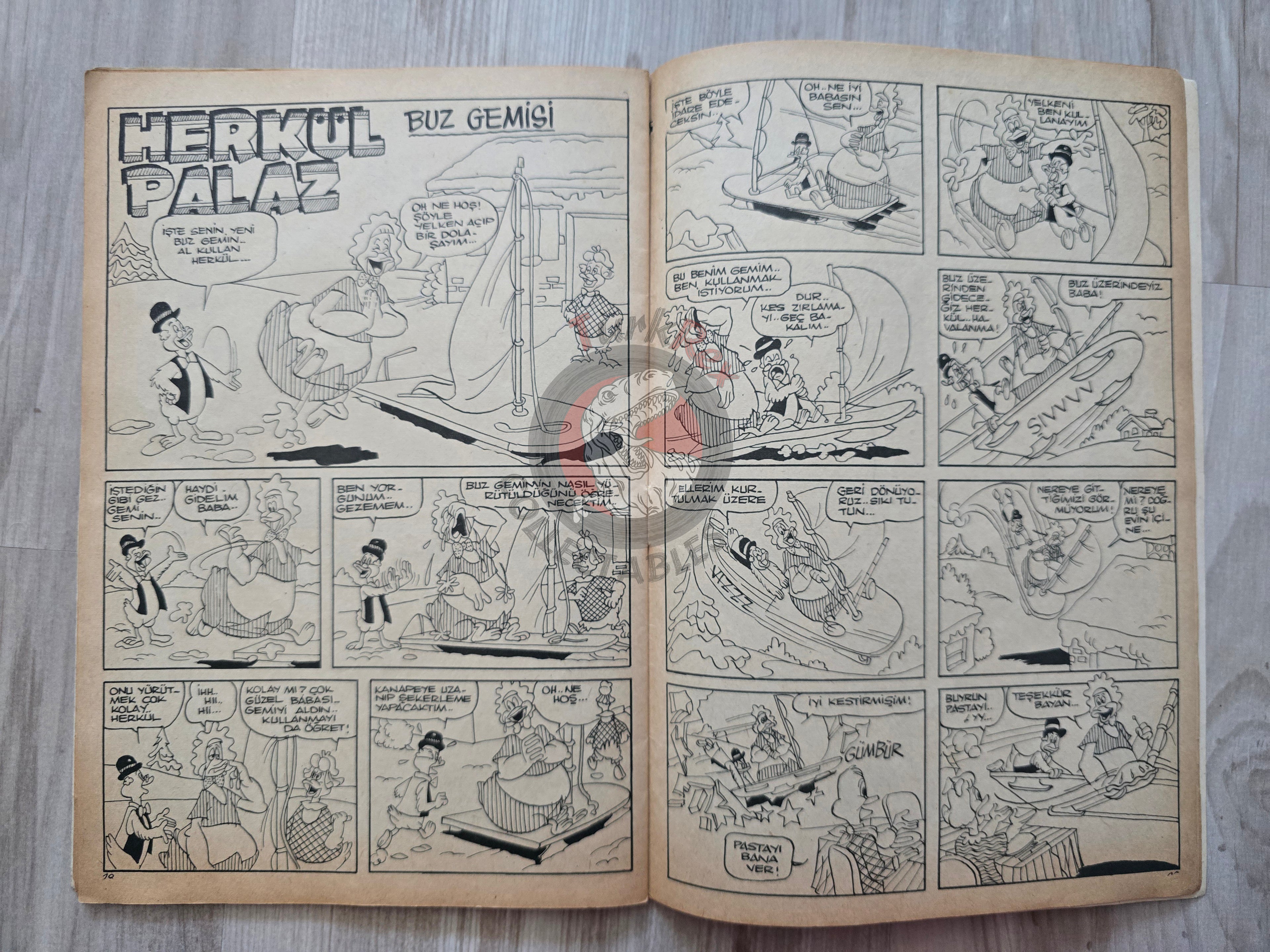 Çocuk Yuvası Magazine 1964 Little Audrey Chilly Willy Turkish Comic Turkey