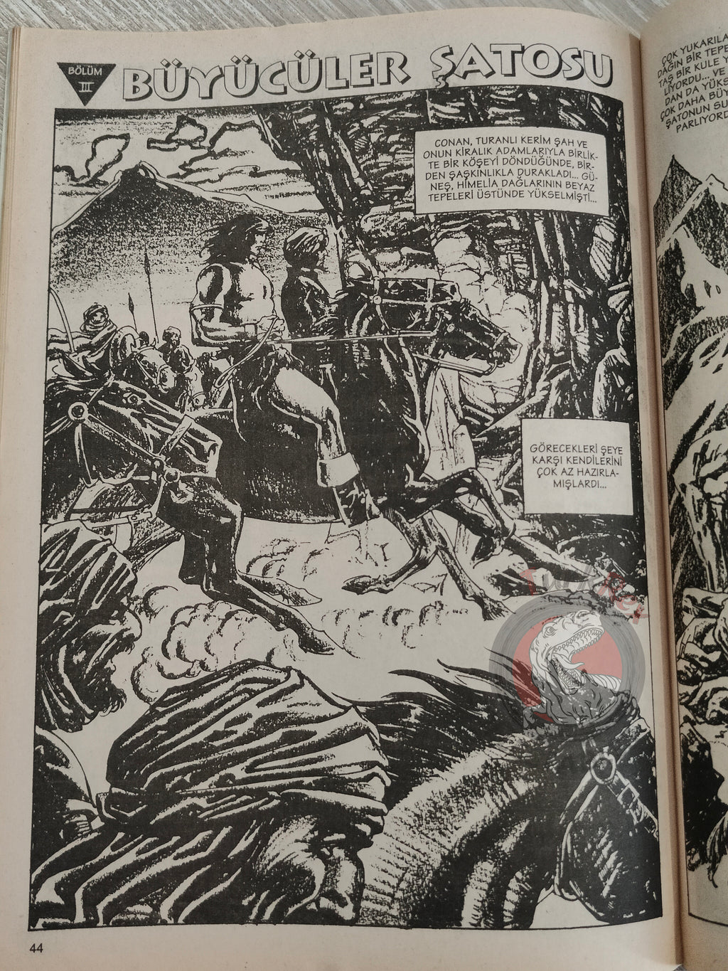 Conan #10 The Savage Sword of Conan #17 #18 Turkish Comic Turkey
