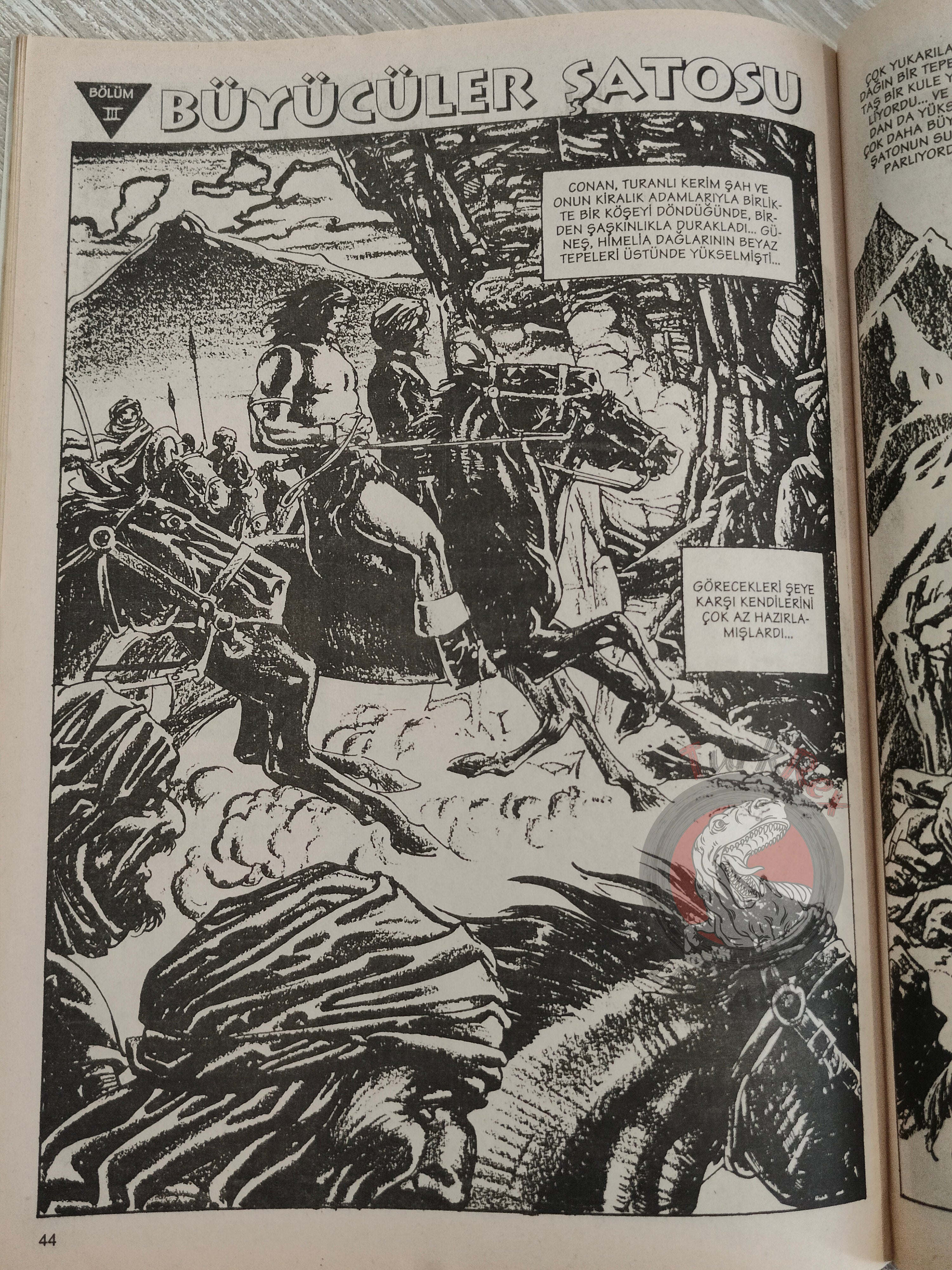 Conan #10 The Savage Sword of Conan #17 #18 Turkish Comic Turkey