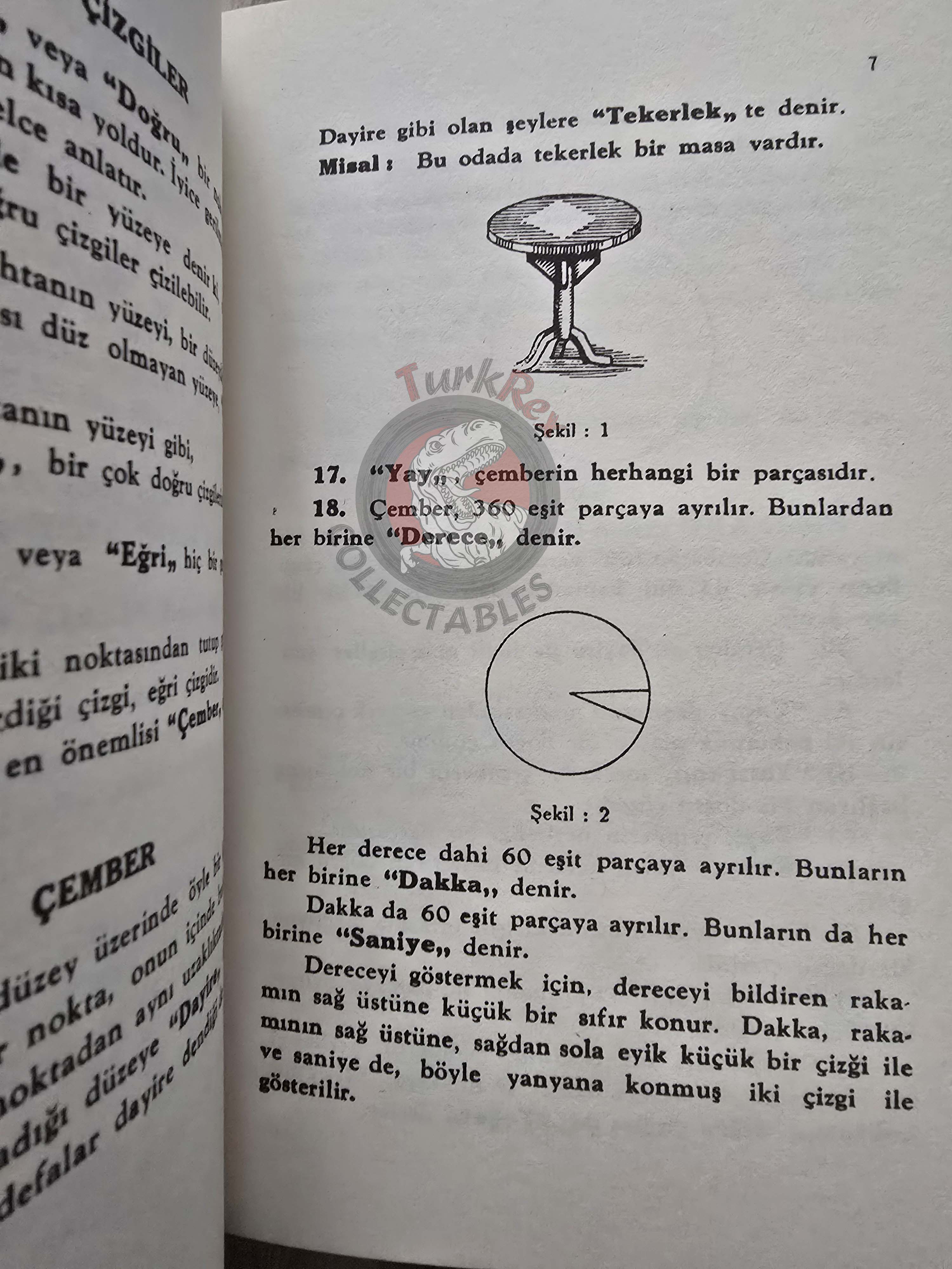 Mustafa Kemal Atatürk – Geometry 2006 Turkish Book Turkey