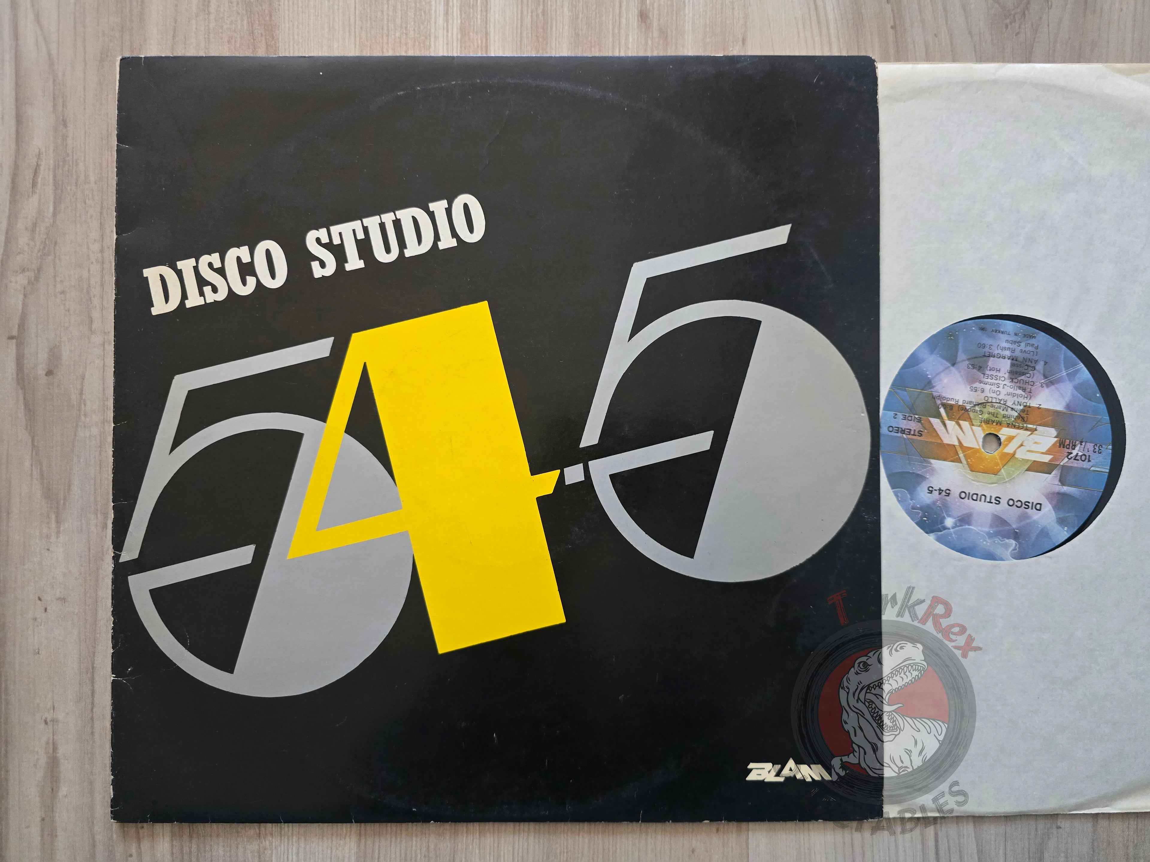 Various – Disco Studio 54 / 5 Turkish Pressing Vinyl Turkey Edition