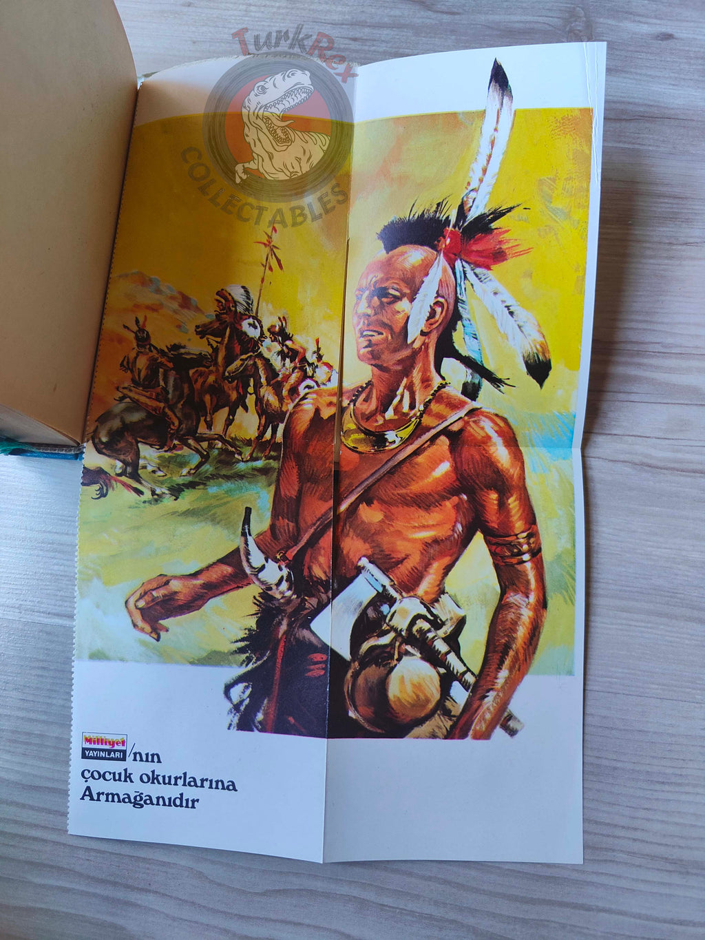 J. F. Cooper – The Last of the Mohicans 1971 HC/DJ Turkish Book Turkey Illustrated