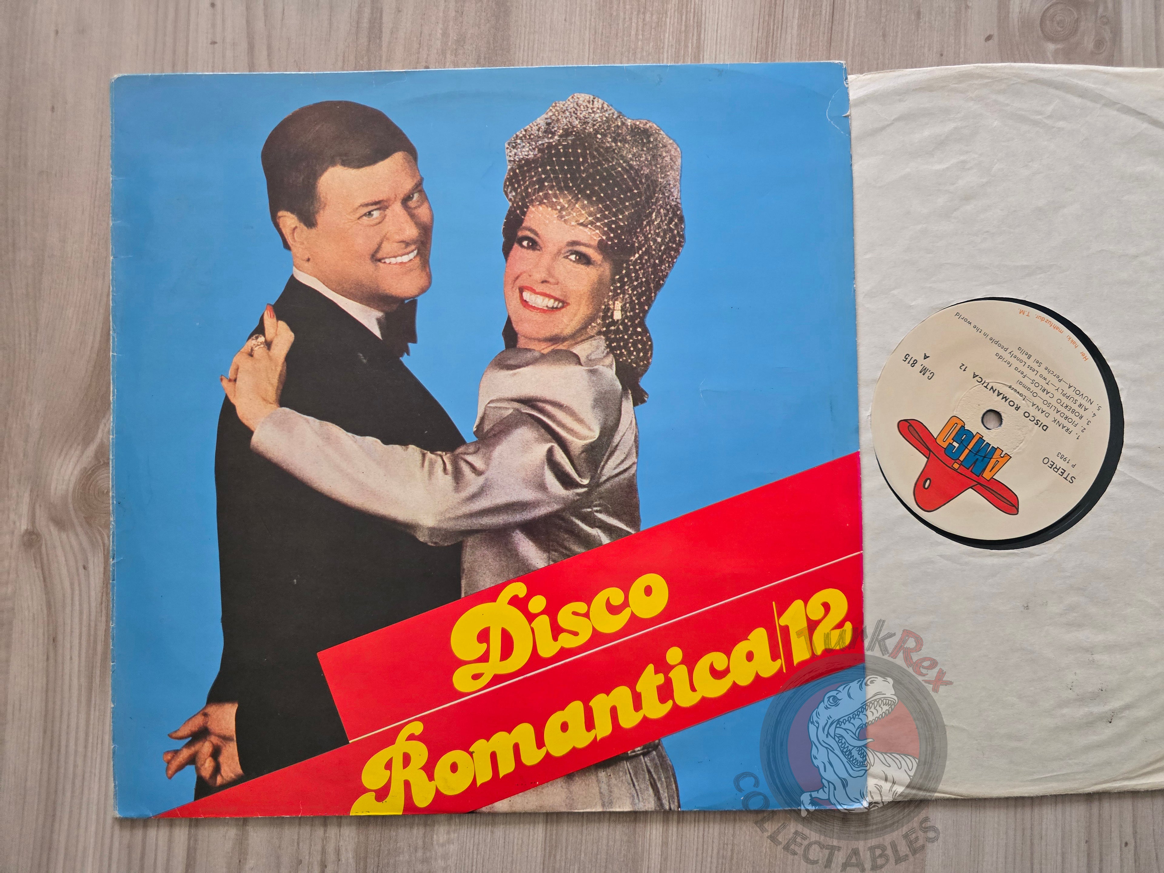 Various – Disco Romantica 12 Turkish Pressing Vinyl Turkey Edition Dallas