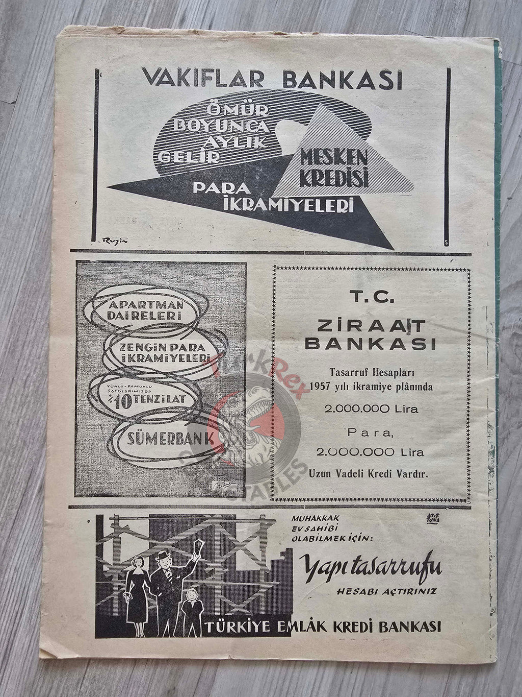 Varlık 1957 Alfred Noyes Turkish Literary Mag Turkey Karol Forster Marc Chagall